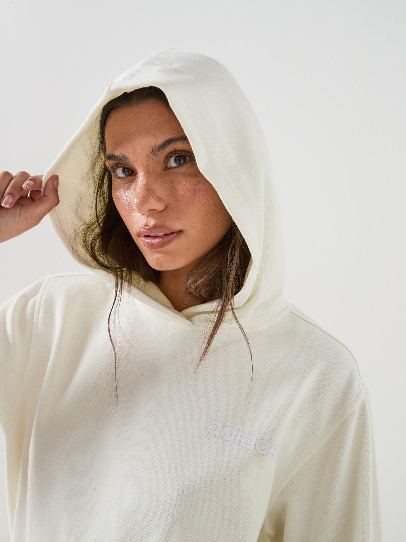 Image 6 of 6 of adidas Sportswear Womens Leisure Tracksuit - Cream/black