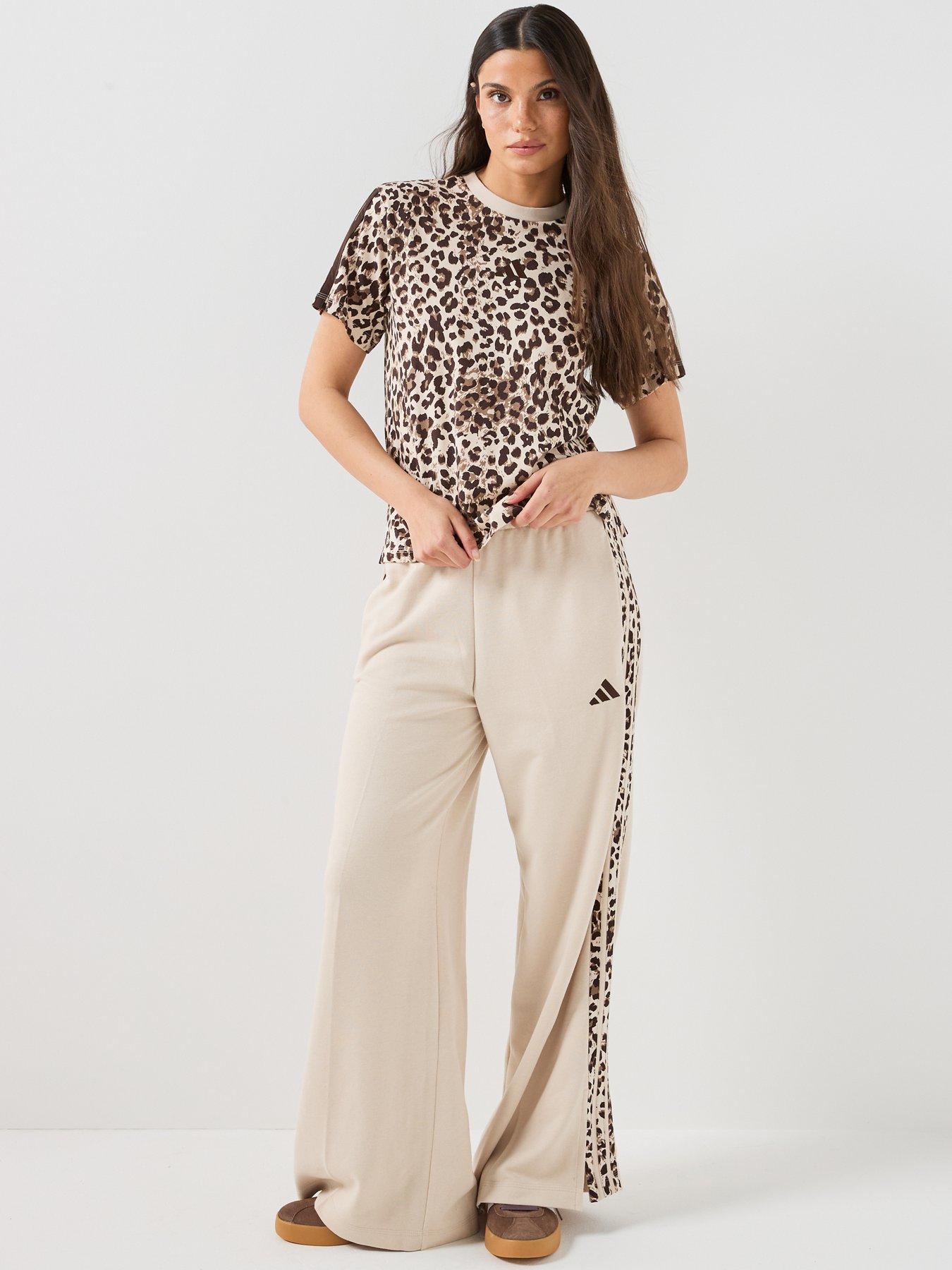 Image 3 of 6 of adidas Sportswear Womens Leopard Tee - Multicolour