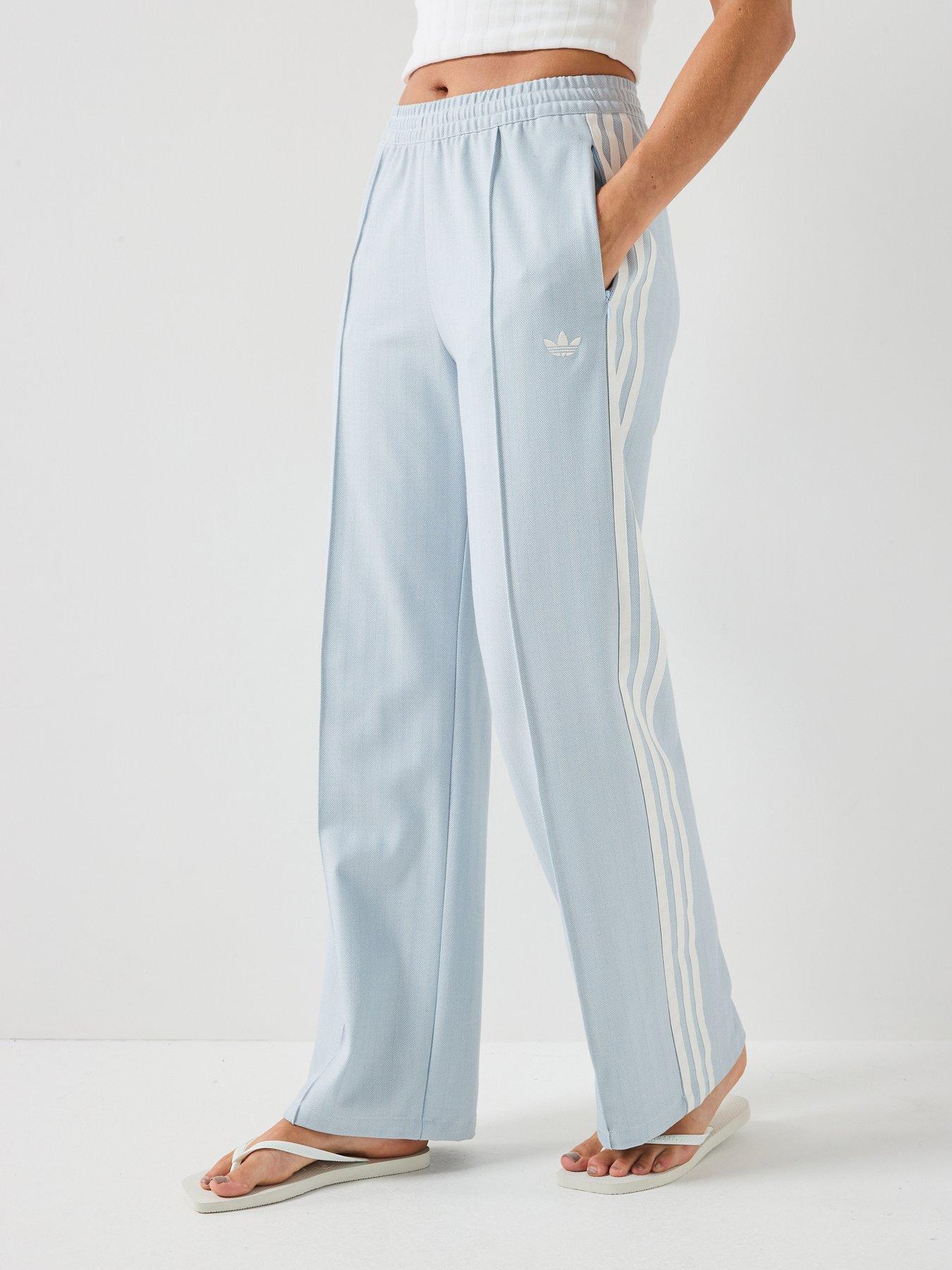 adidas Originals Womens OG Tweed Track Pants - Blue