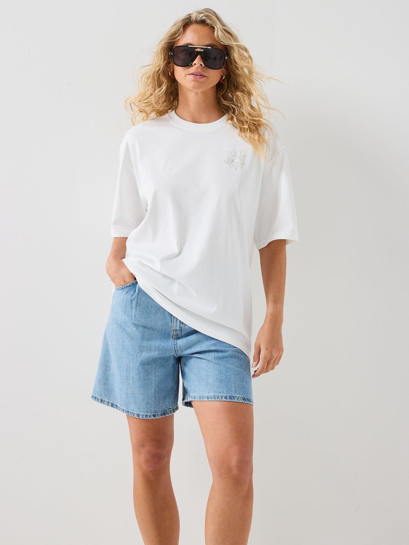 Image 1 of 6 of adidas Originals Womens T-Shirt - White