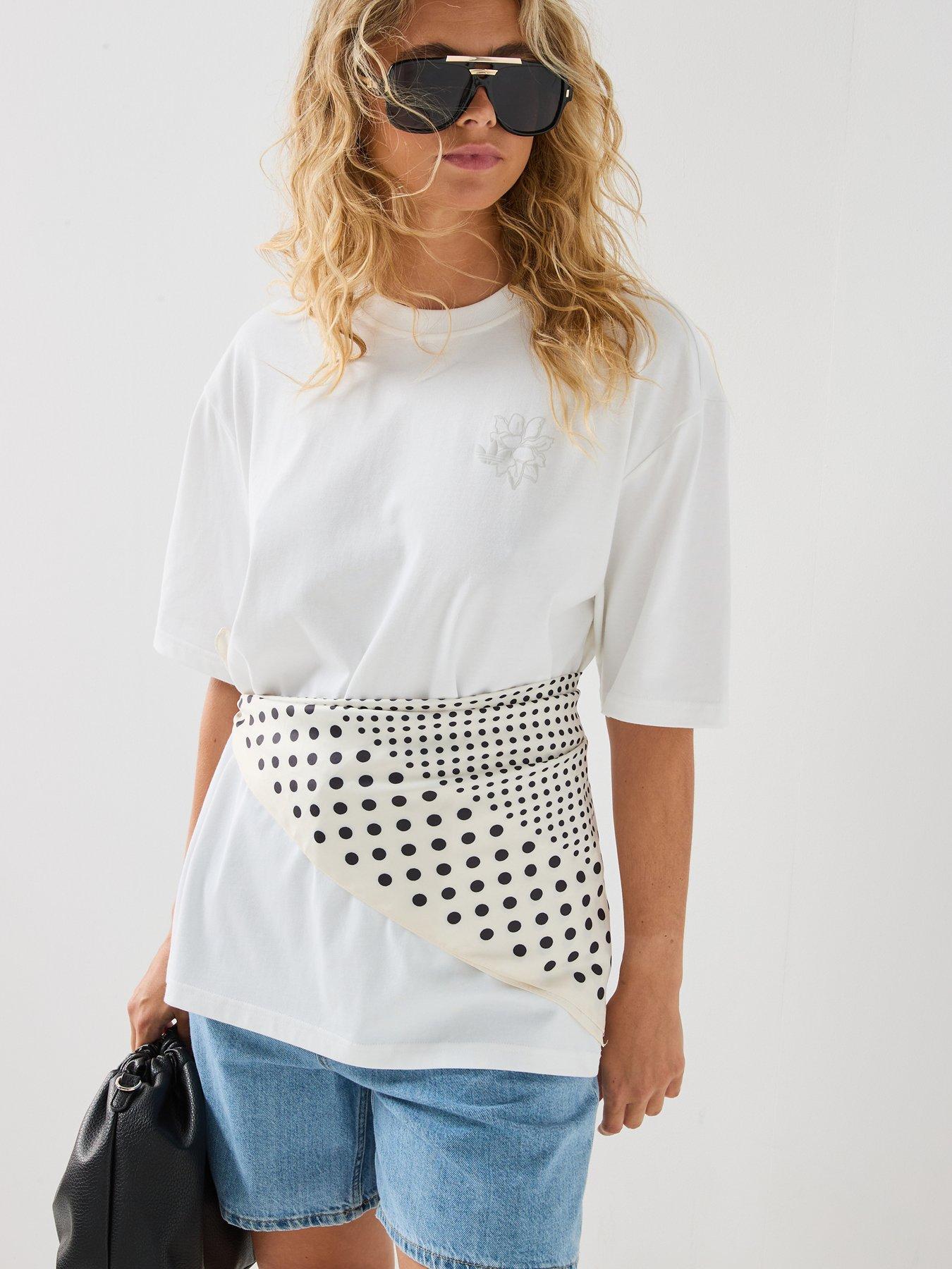 Image 4 of 6 of adidas Originals Womens T-Shirt - White