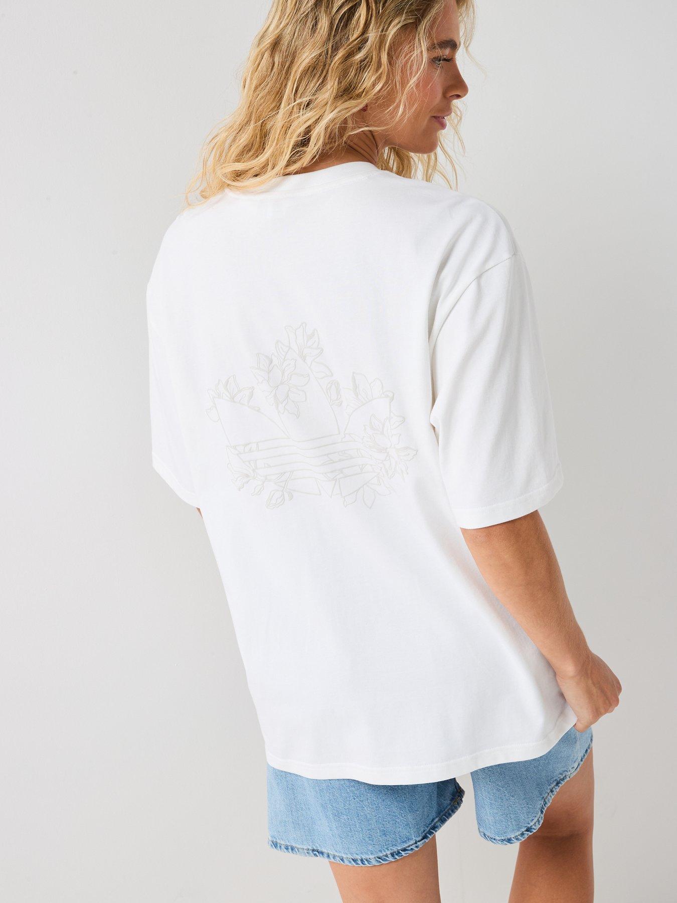 Image 5 of 6 of adidas Originals Womens T-Shirt - White