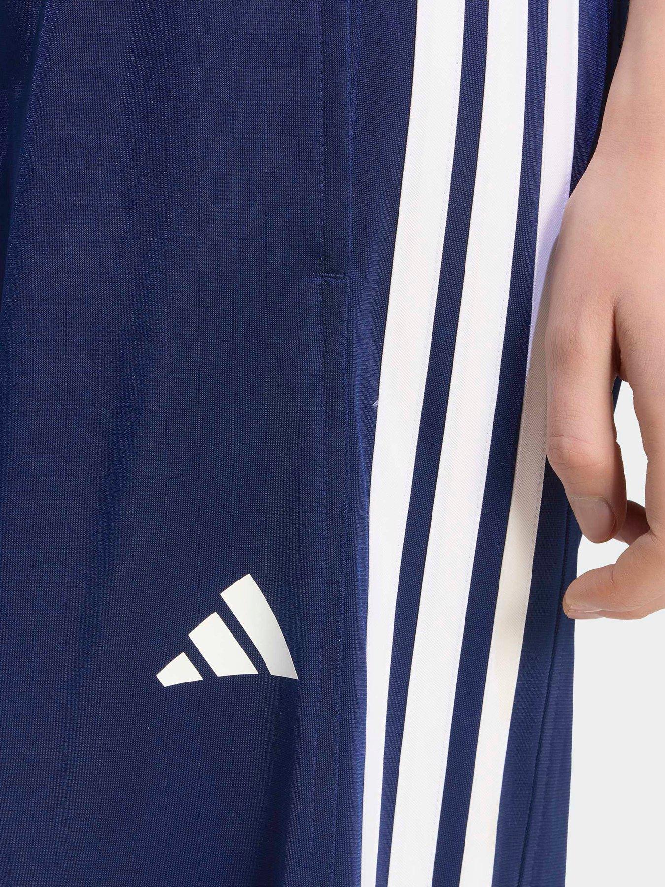 Image 5 of 6 of adidas Sportswear Women's 3-Stripes Wide Joggers - Blue
