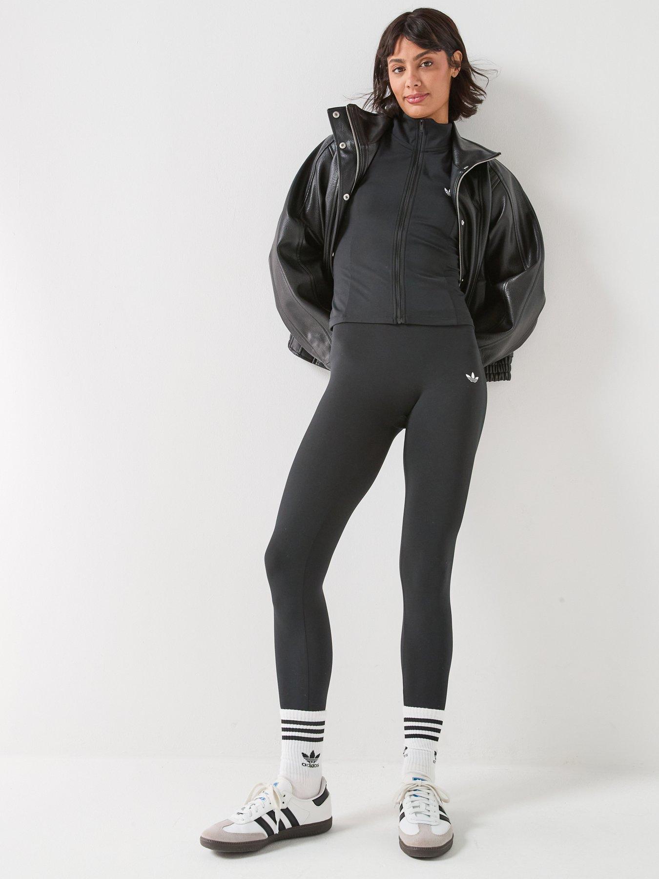 Image 3 of 6 of adidas Originals Womens Essentials Tights - Black
