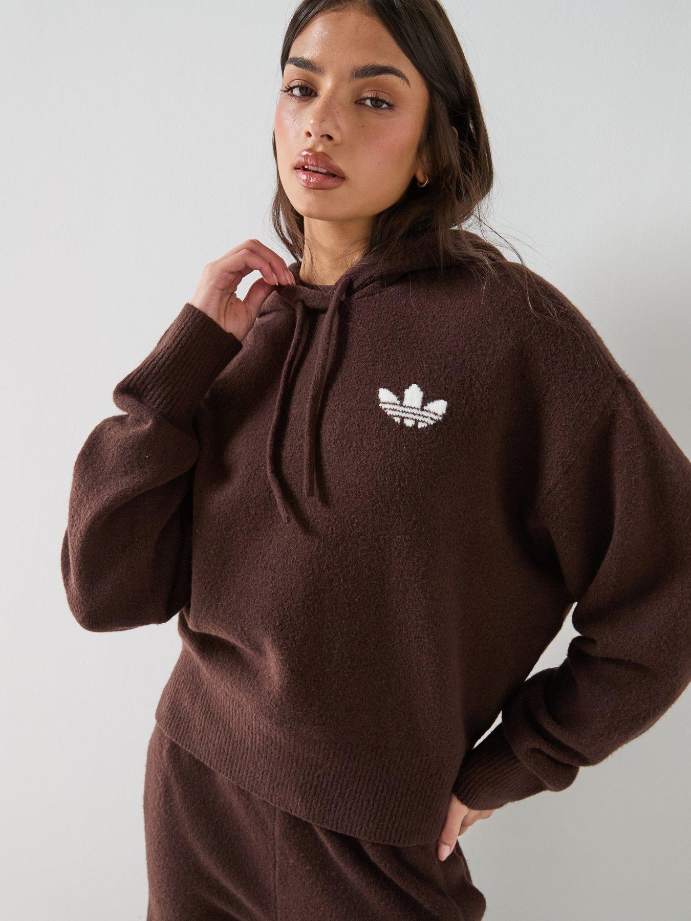 Image 6 of 6 of adidas Originals Womens Essentials Knit Pant - Brown