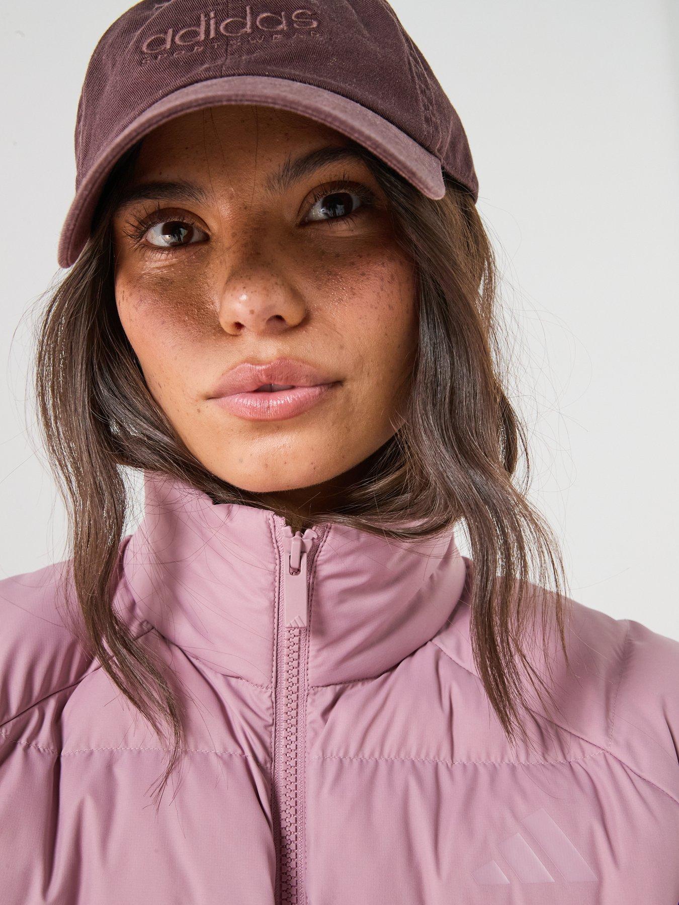 Image 5 of 5 of adidas Sportswear Womens Essentials Padded Jacket - Pink
