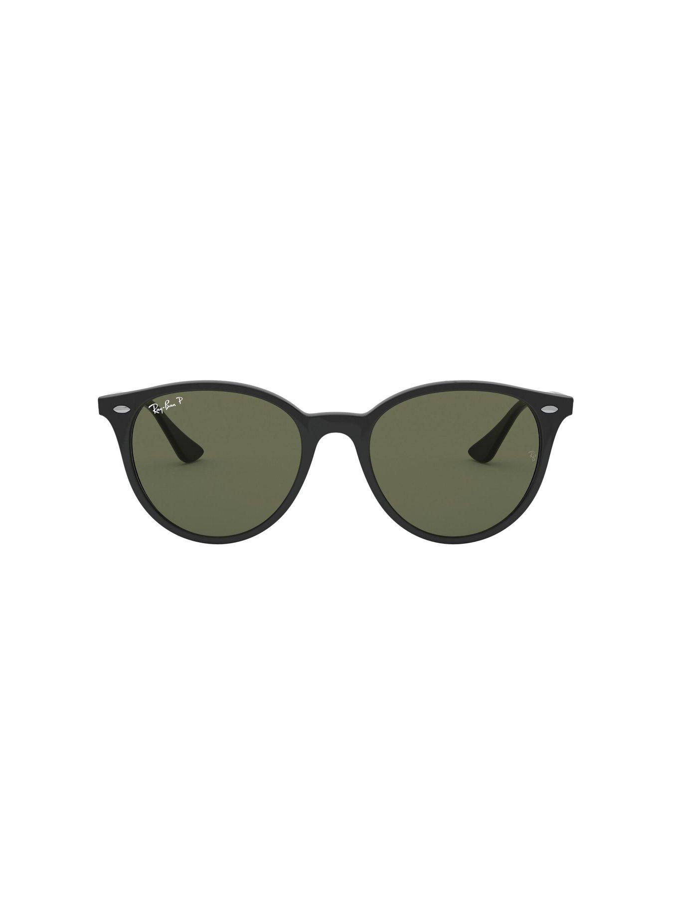 Image 3 of 5 of Ray-Ban 0rb4305 Phantos Sunglasses Black Frame With Green Lens