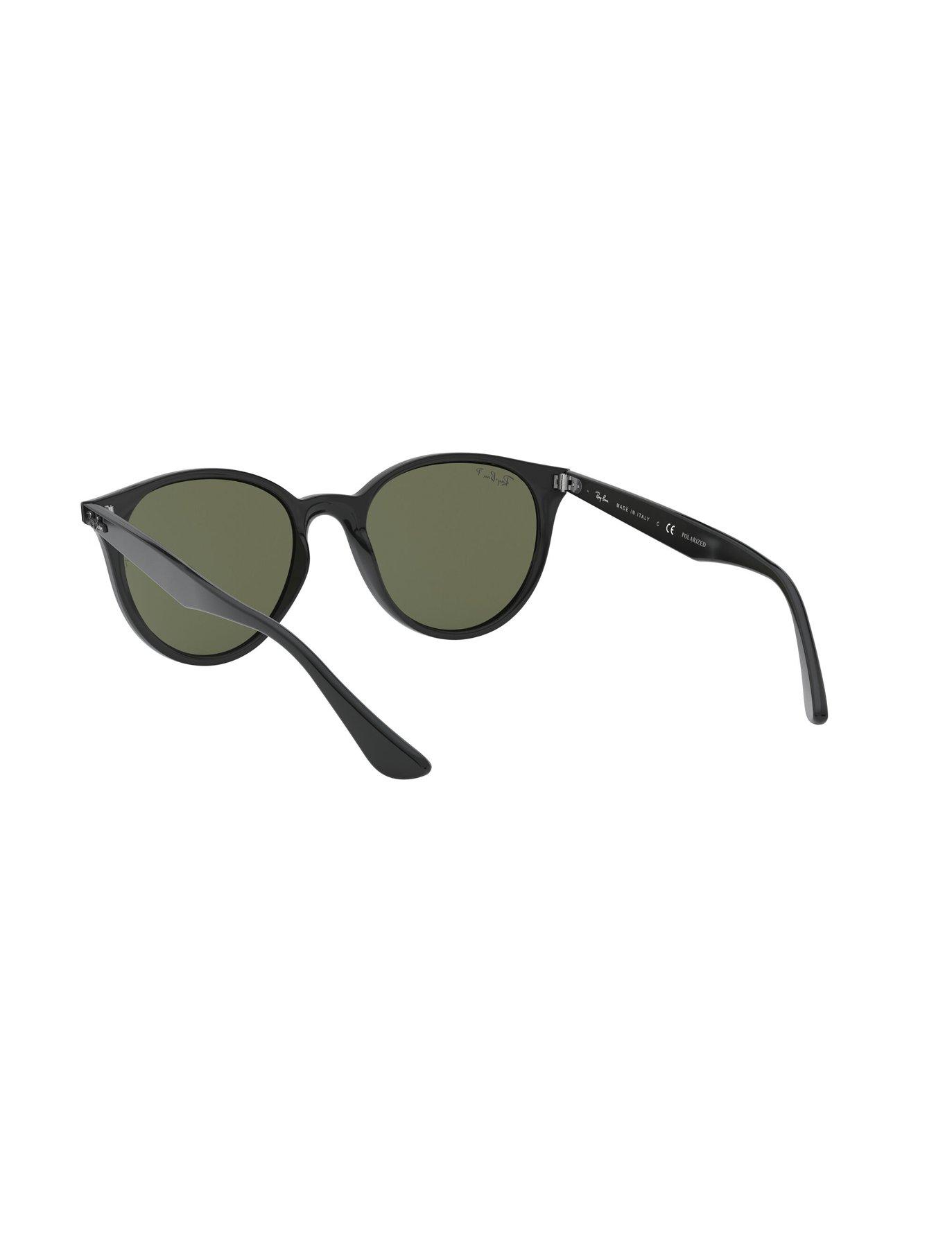 Image 5 of 5 of Ray-Ban 0rb4305 Phantos Sunglasses Black Frame With Green Lens