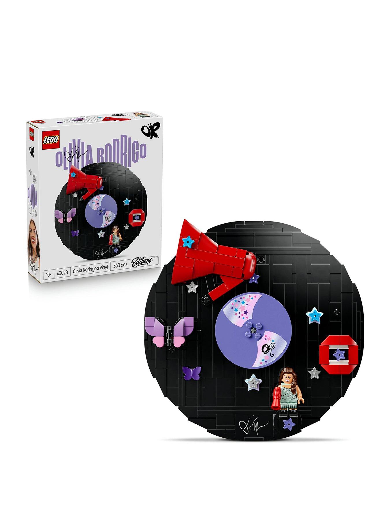 Image 1 of 8 of LEGO Editions Olivia Rodrigo&rsquo;s Vinyl Building Set for Kids 43028