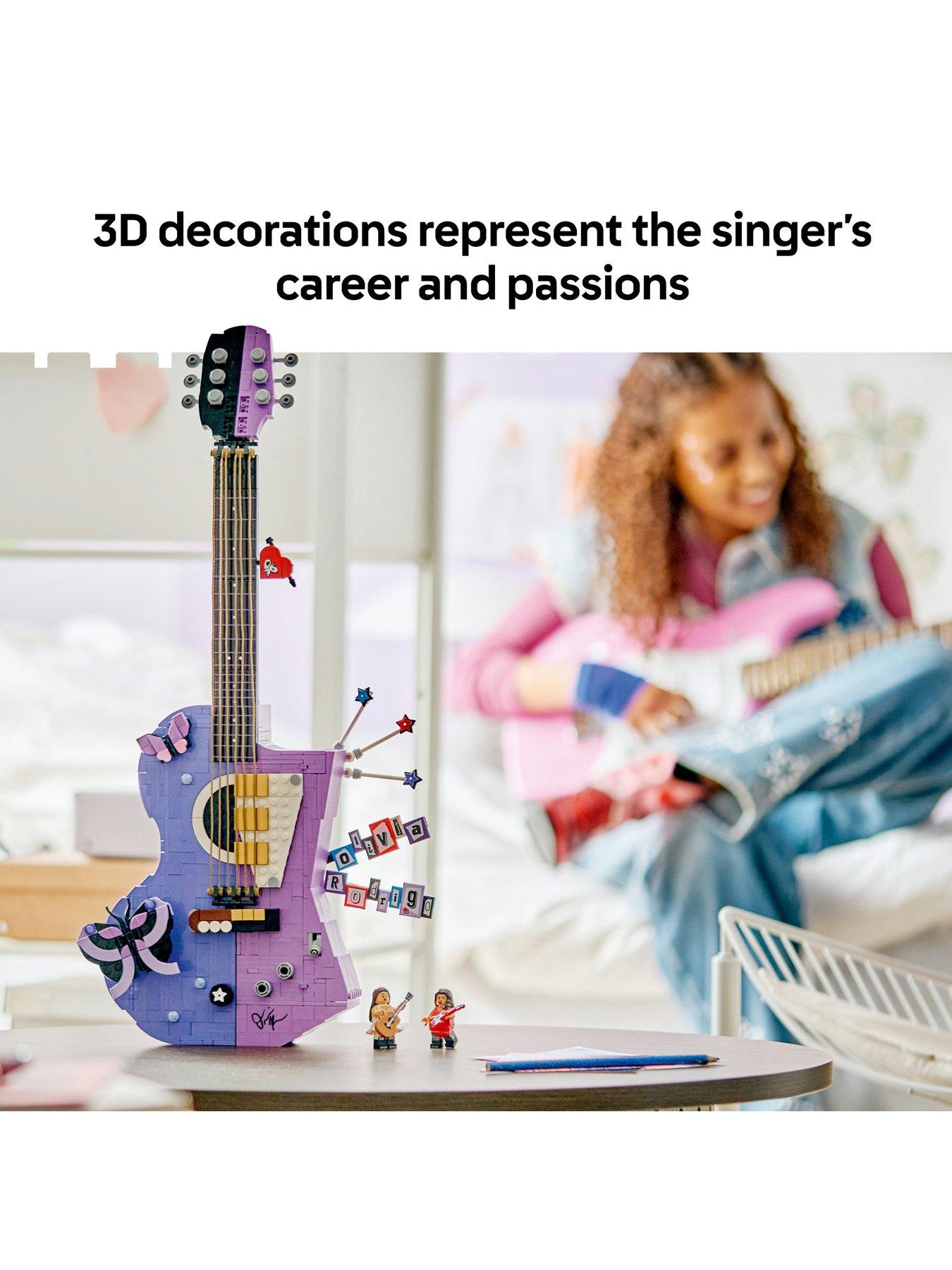 Image 3 of 8 of LEGO Editions Olivia Rodrigo's Dual Guitar 43031