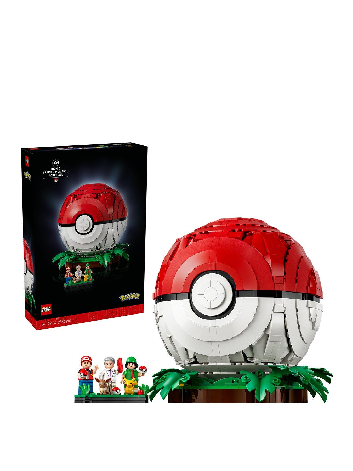 LEGO Iconic Trainer Moments Poké Ball Decor 72154
