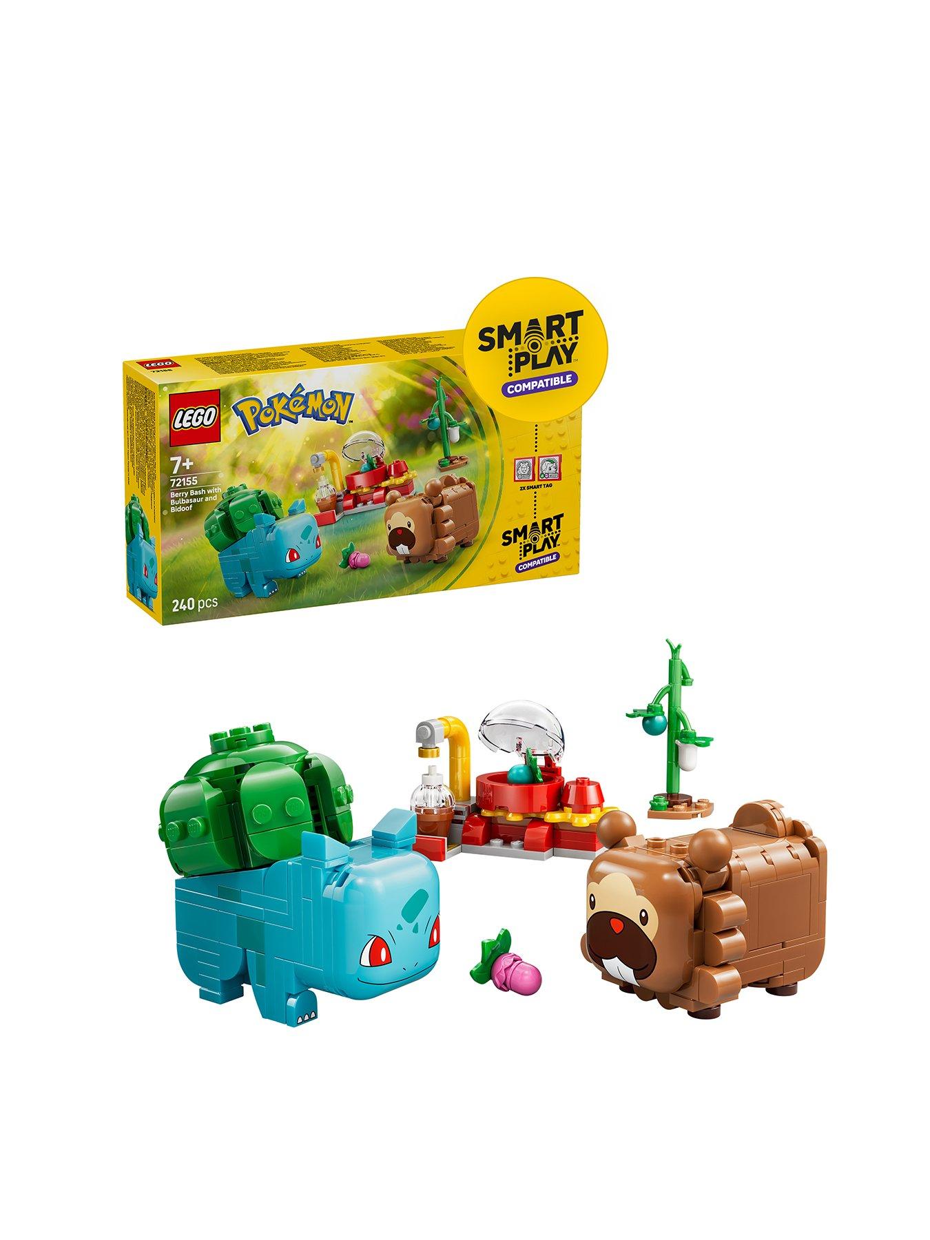 LEGO Pokemon SMART Play™: Berry Bash with Bulbasaur and Bidoof 72155