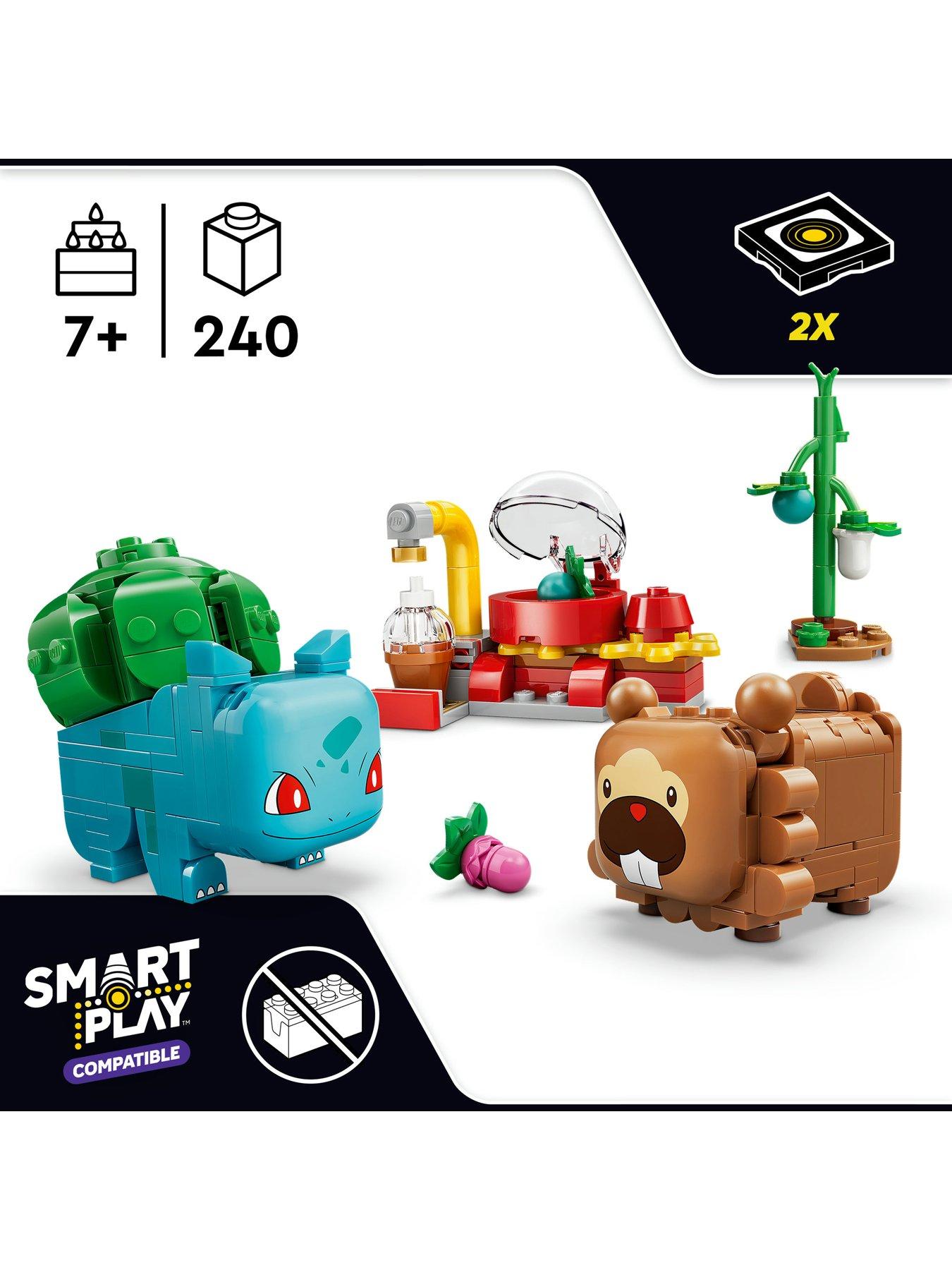 Image 2 of 8 of LEGO Pokemon SMART Play&trade;: Berry Bash with Bulbasaur and Bidoof 72155