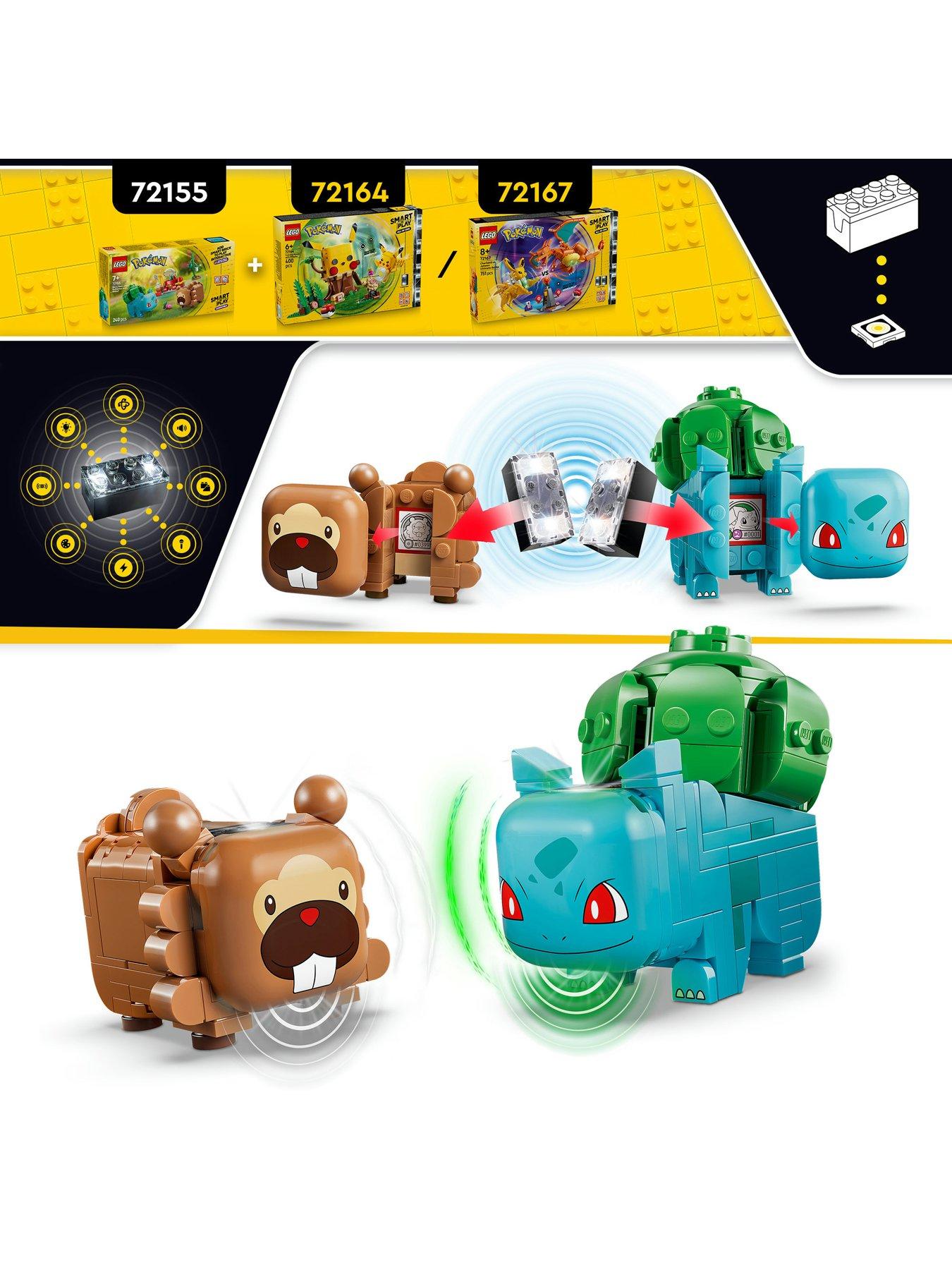 Image 4 of 8 of LEGO Pokemon SMART Play&trade;: Berry Bash with Bulbasaur and Bidoof 72155