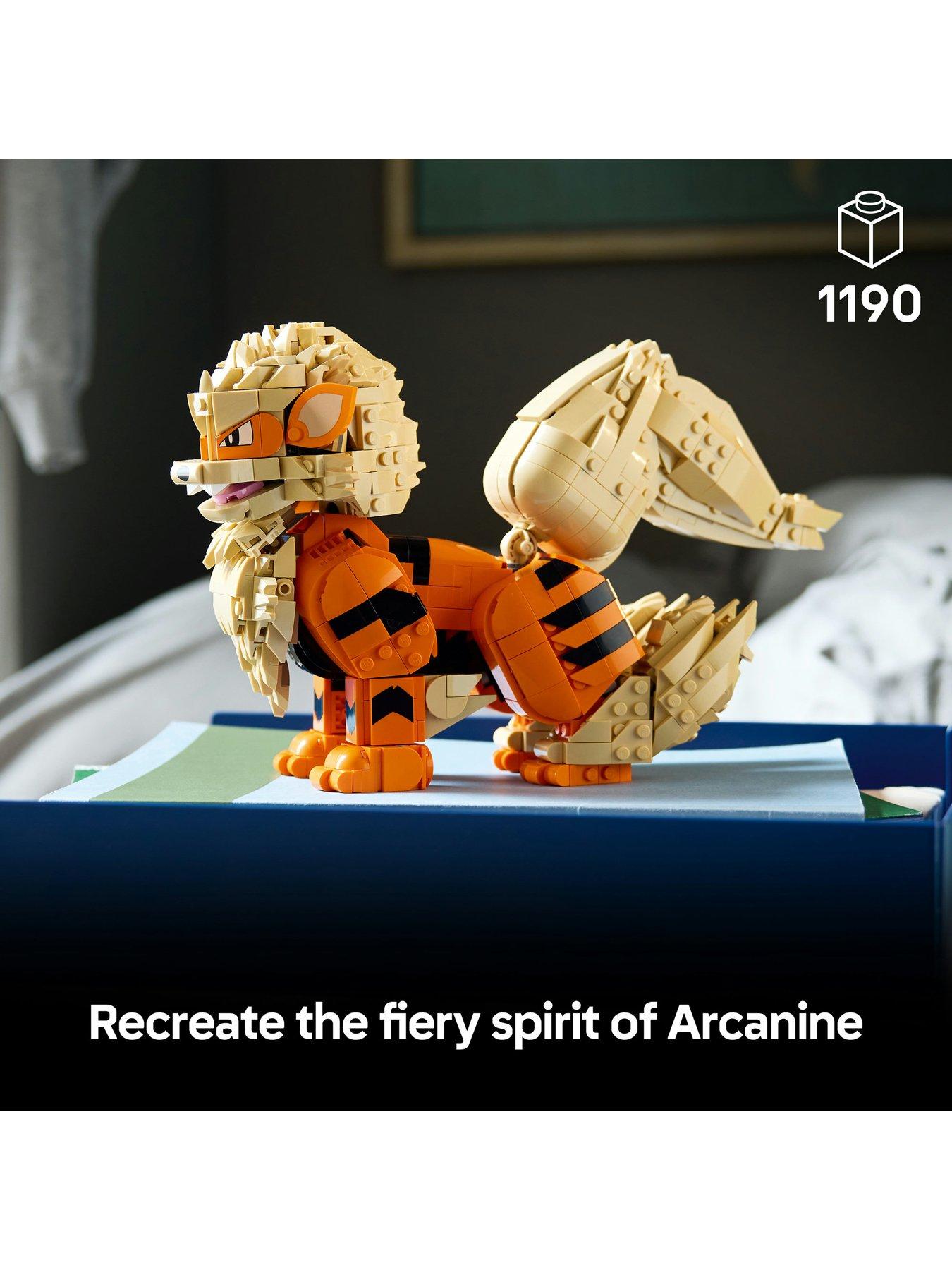 Image 2 of 8 of LEGO Arcanine Pok&eacute;mon Figure Building Set 72160