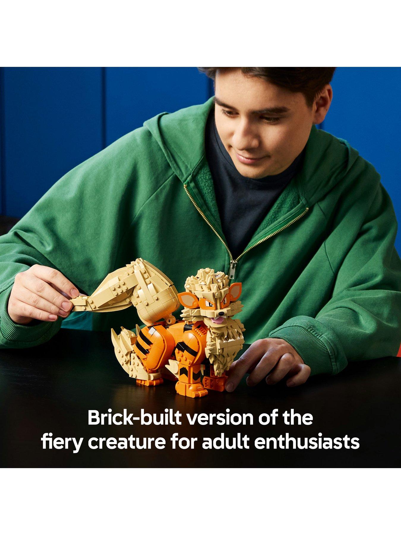 Image 3 of 8 of LEGO Arcanine Pok&eacute;mon Figure Building Set 72160