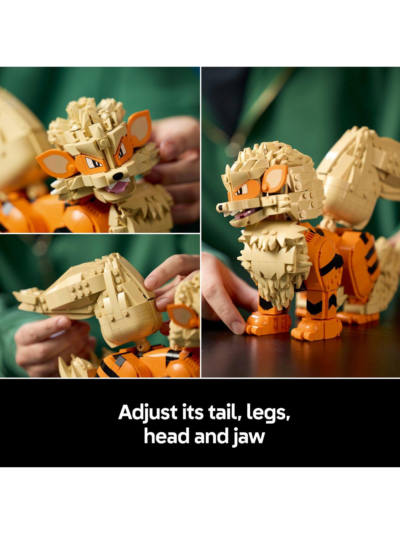Image 4 of 8 of LEGO Arcanine Pok&eacute;mon Figure Building Set 72160