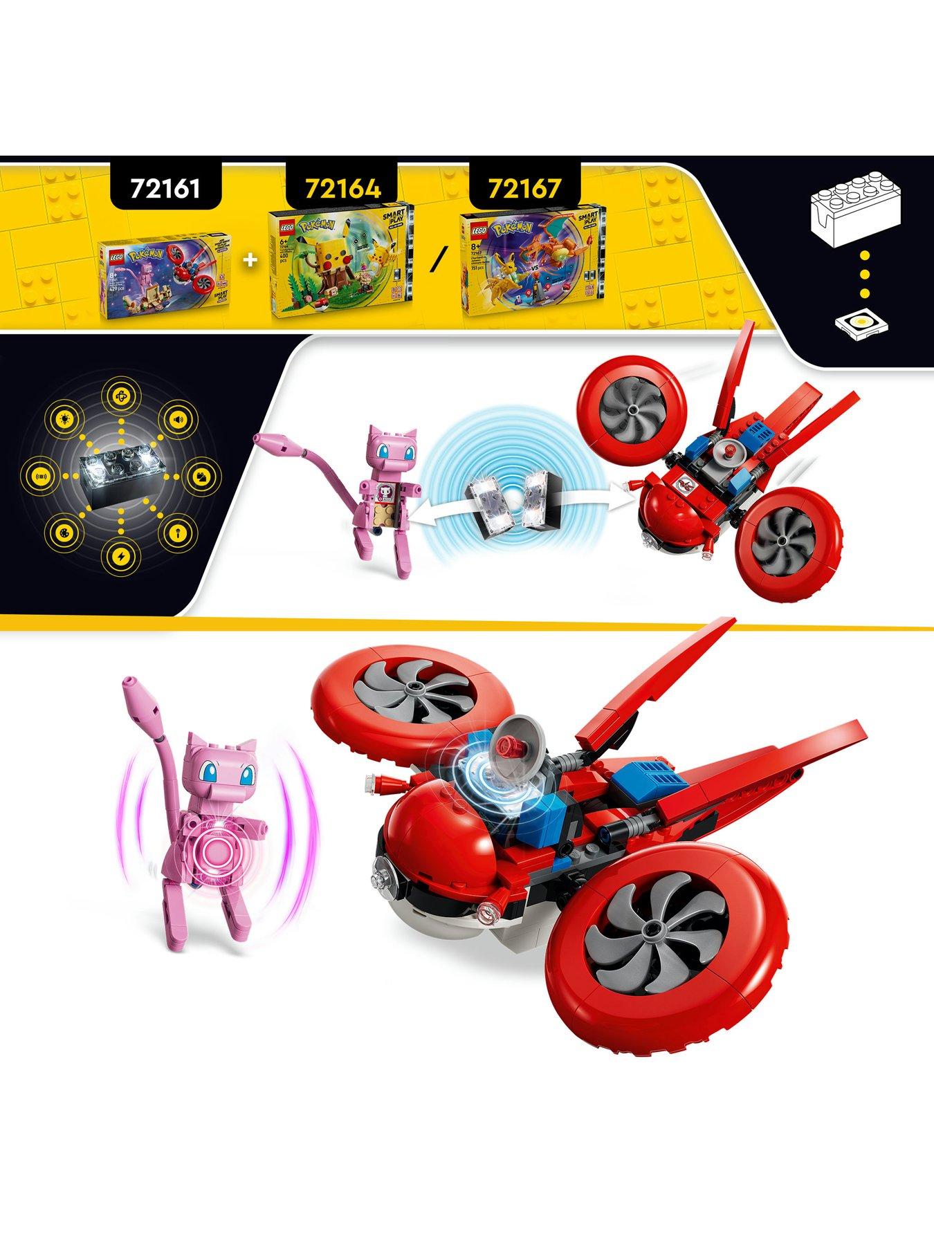 Image 4 of 8 of LEGO Pokemon SMART Play&trade;: Drone Search for Mythical Mew 72161
