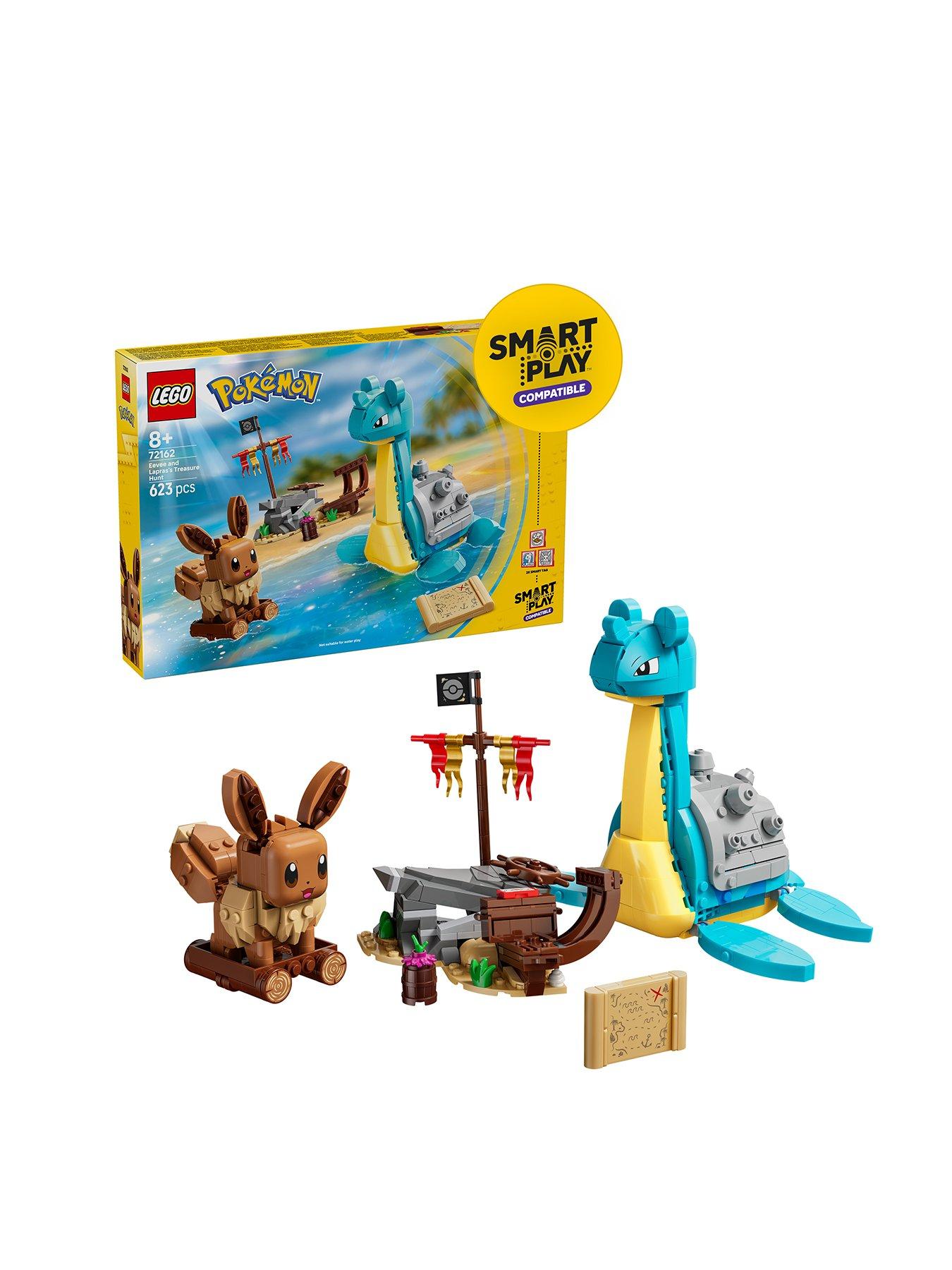 LEGO Pokemon SMART Play™: Eevee and Lapras’s Treasure Hunt 72162