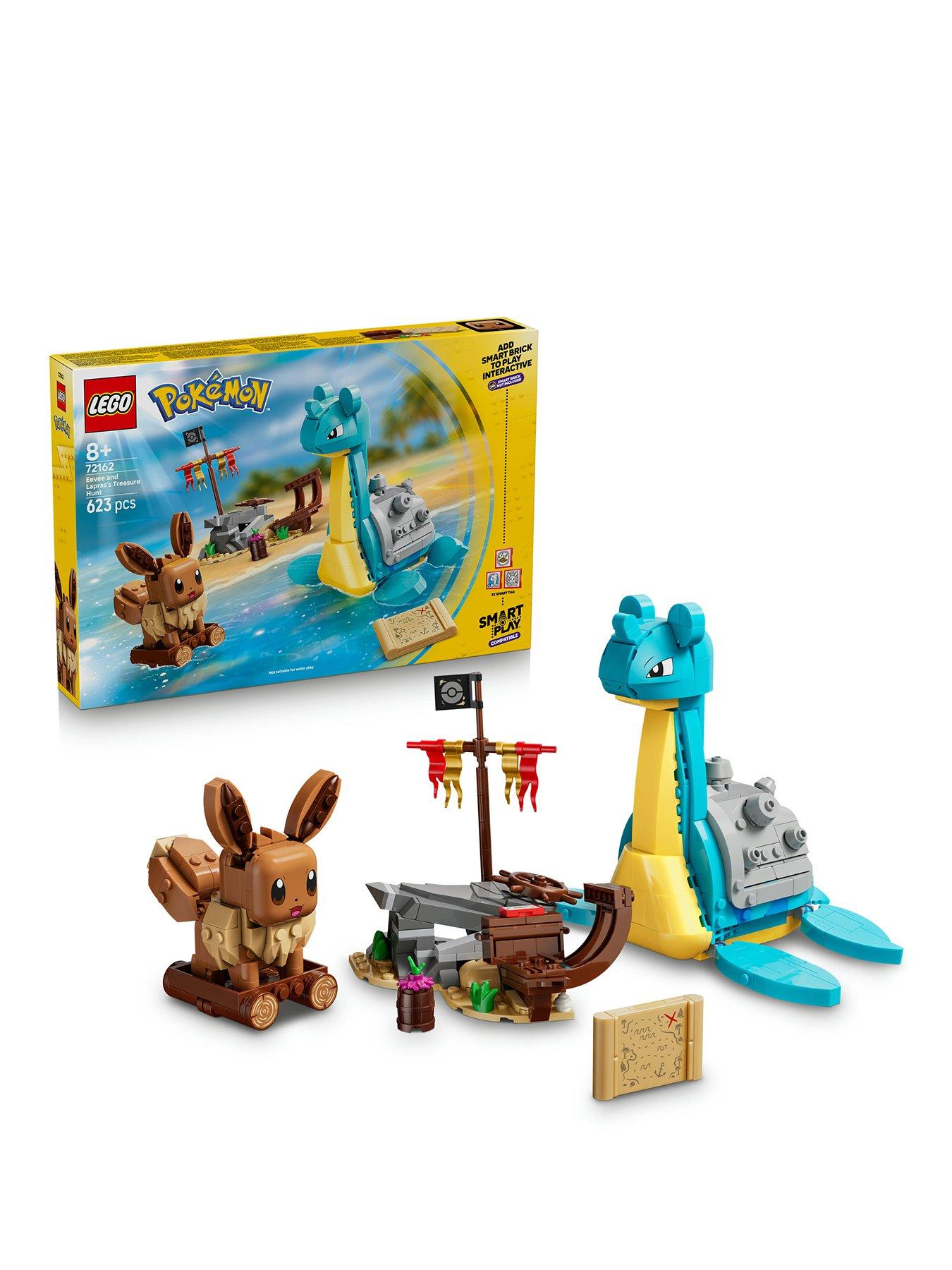 Image 1 of 7 of LEGO Pokemon SMART Play&trade;: Eevee and Lapras&rsquo;s Treasure Hunt 72162