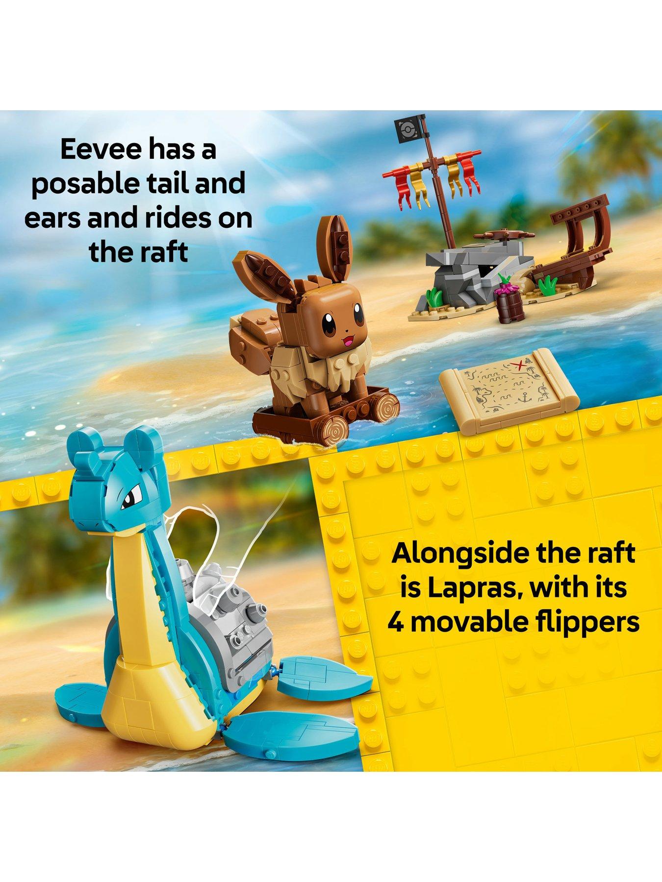 Image 3 of 7 of LEGO Pokemon SMART Play&trade;: Eevee and Lapras&rsquo;s Treasure Hunt 72162