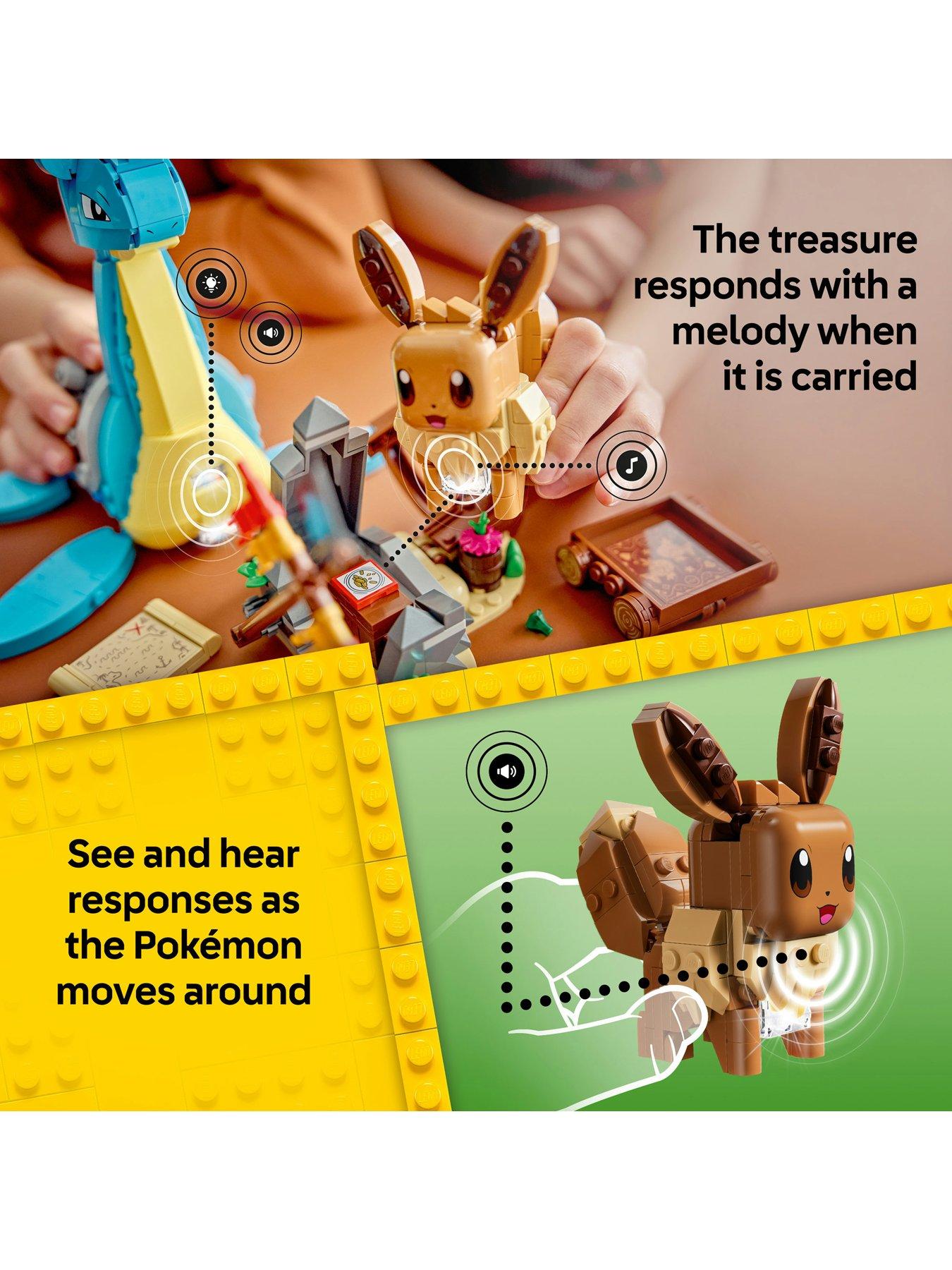 Image 6 of 7 of LEGO Pokemon SMART Play&trade;: Eevee and Lapras&rsquo;s Treasure Hunt 72162