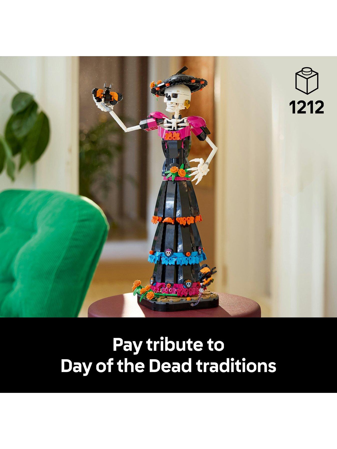 Image 2 of 8 of LEGO Ideas La Catrina Figurine Building Set 21372