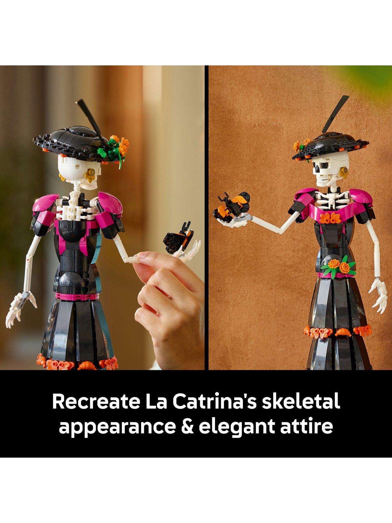 Image 4 of 8 of LEGO Ideas La Catrina Figurine Building Set 21372