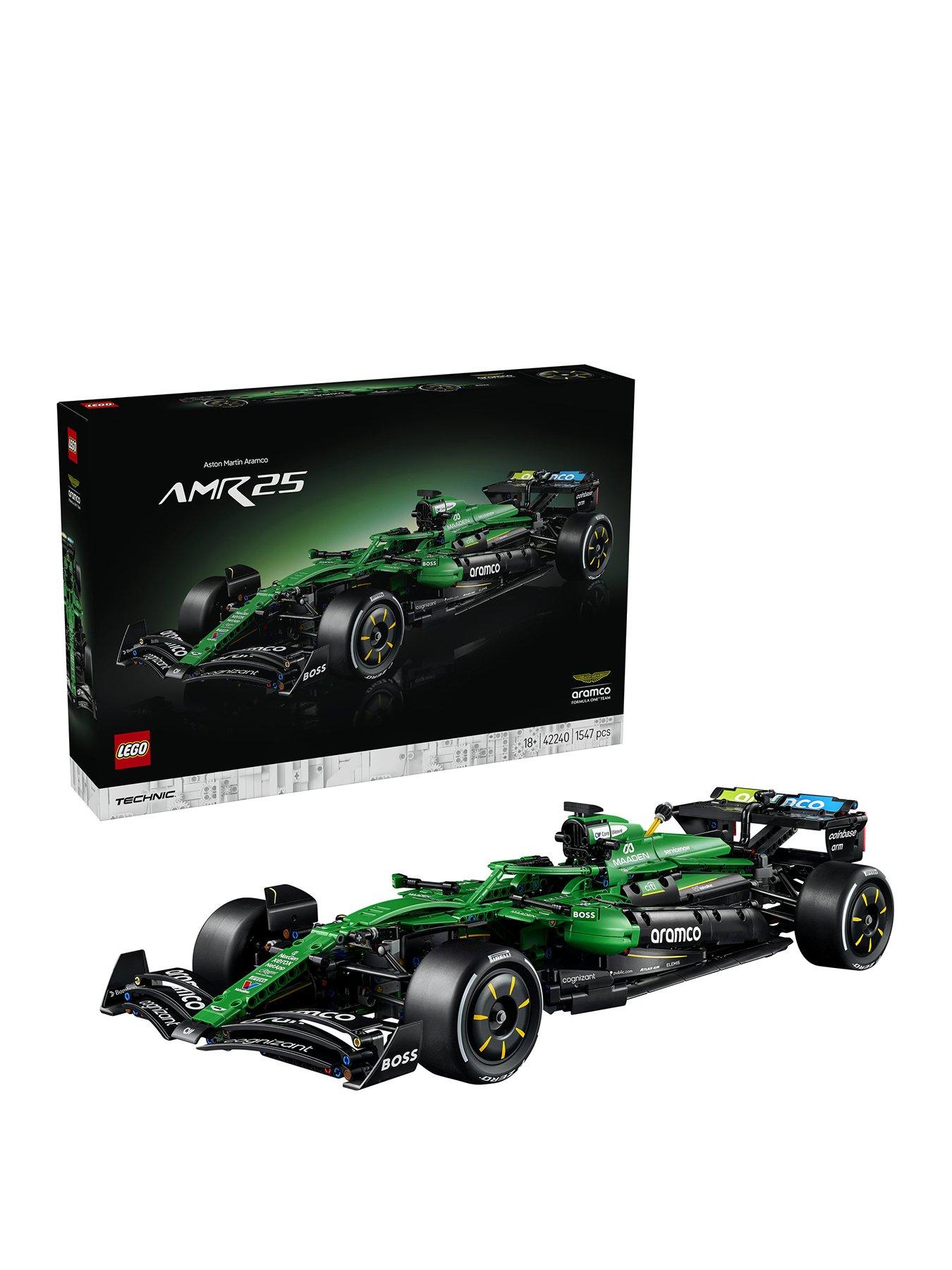 Image 1 of 8 of LEGO Technic Aston Martin Aramco AMR25 F1 Car 42240