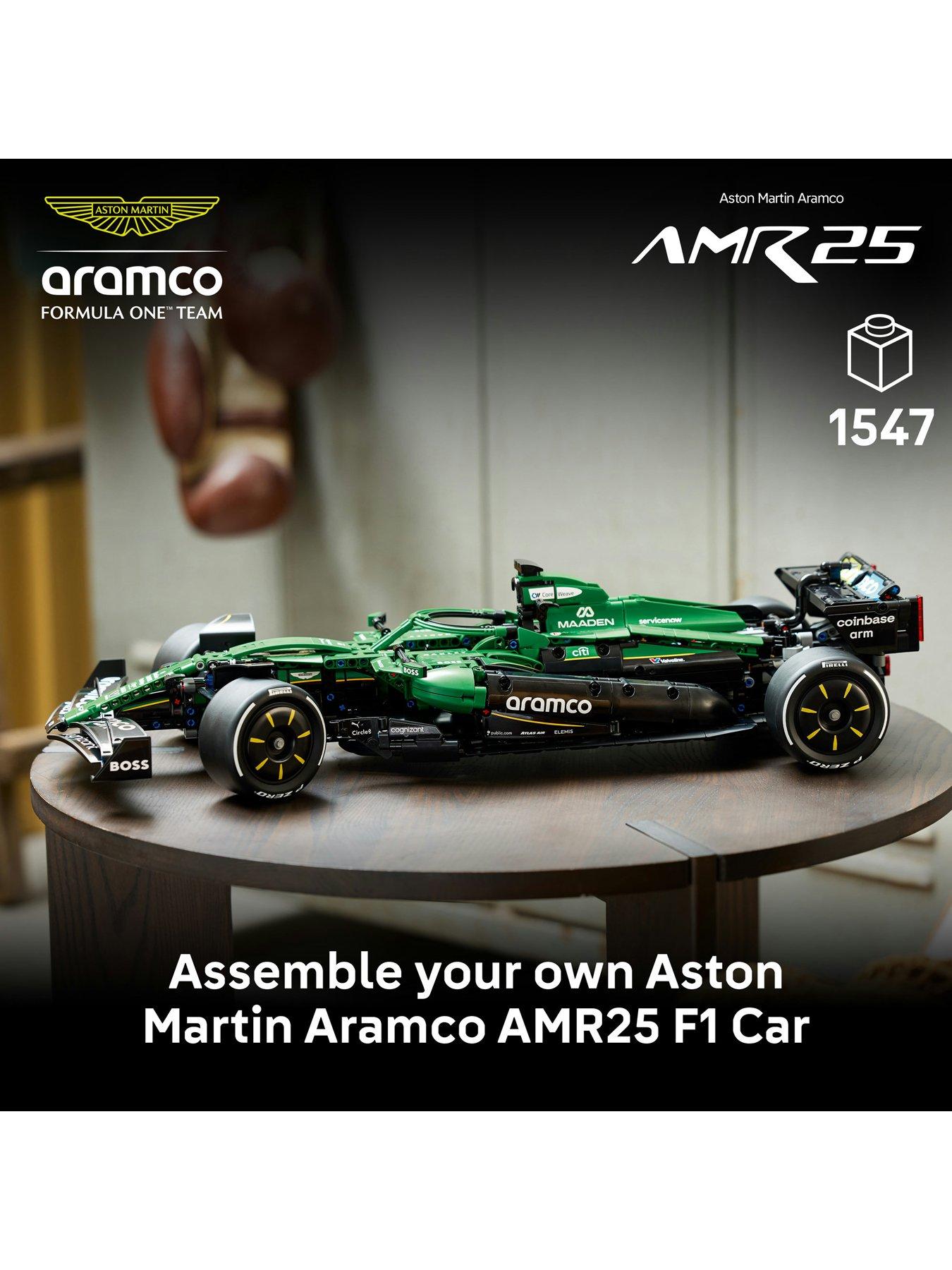 Image 2 of 8 of LEGO Technic Aston Martin Aramco AMR25 F1 Car 42240