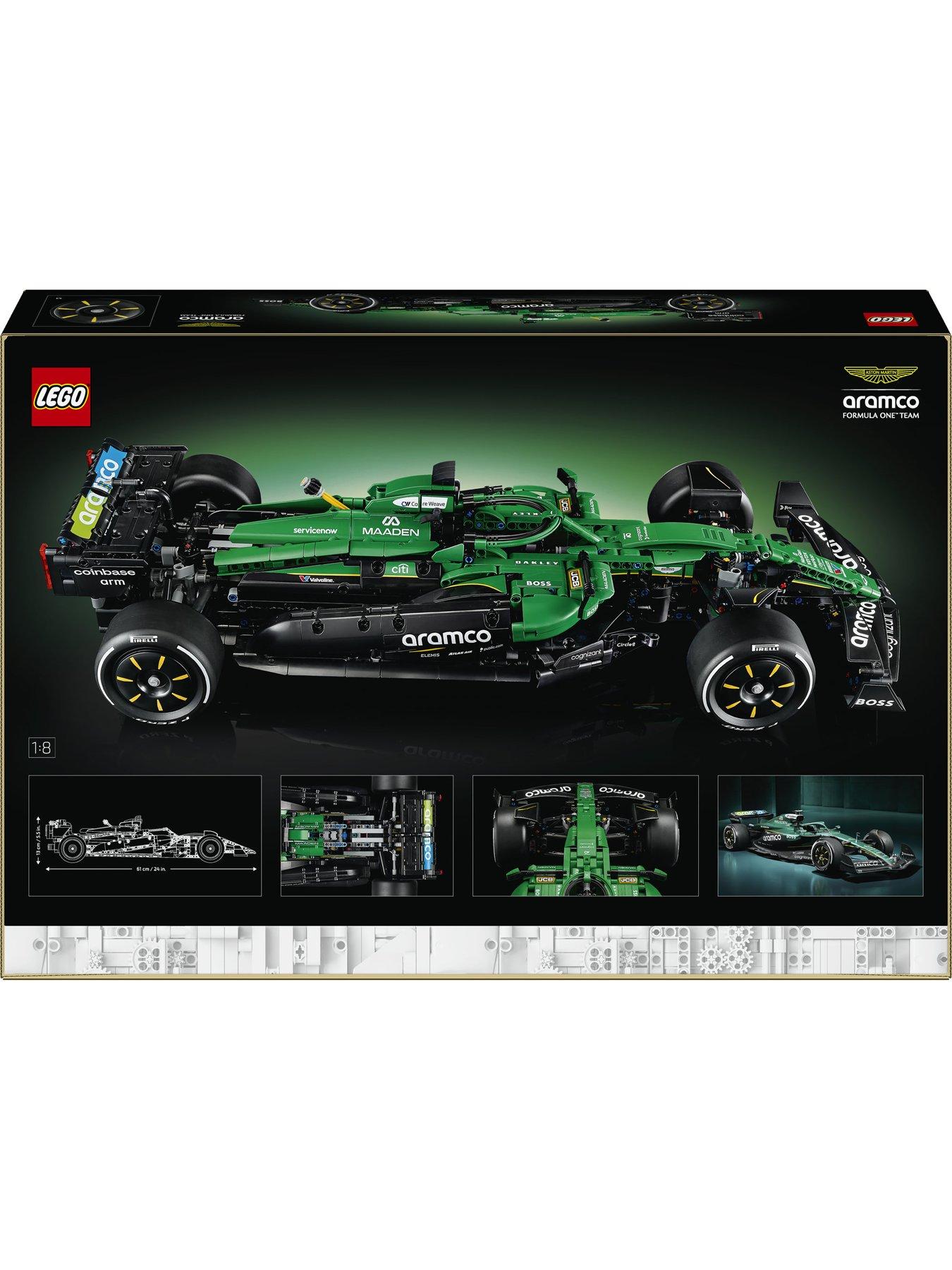 Image 7 of 8 of LEGO Technic Aston Martin Aramco AMR25 F1 Car 42240