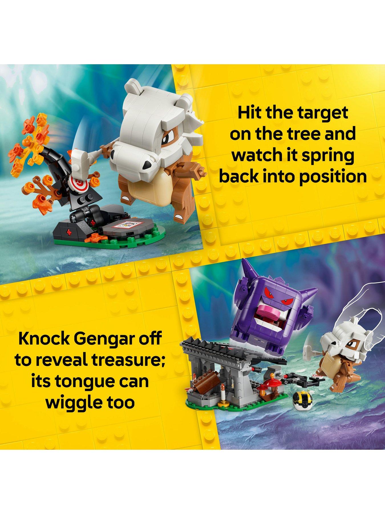 Image 3 of 8 of LEGO Pokemon SMART Play&trade;: Cubone and Gengar&rsquo;s Spooky Showdown 72166