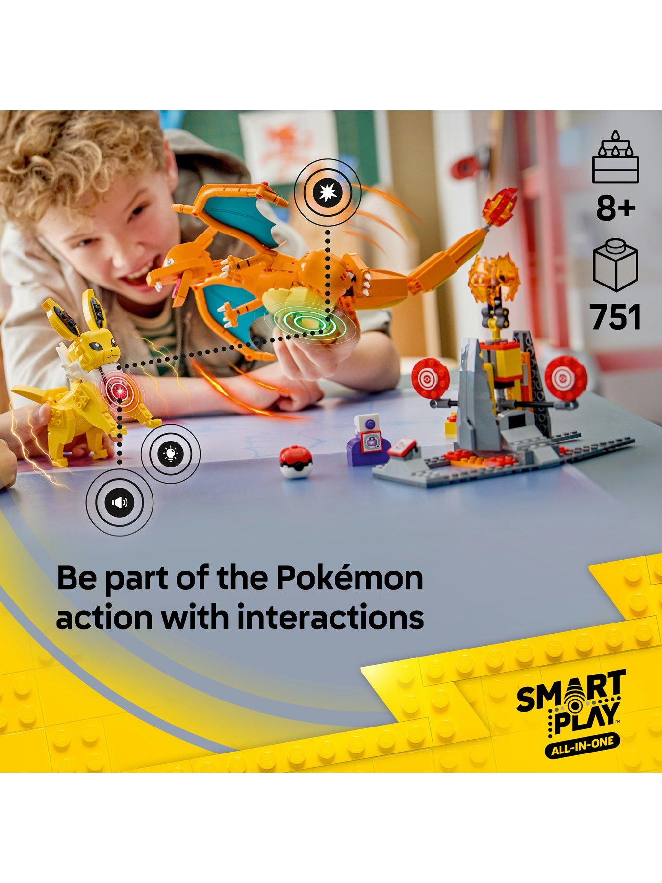 Image 2 of 7 of LEGO Pokemon SMART Play&trade;: Charizard vs. Jolteon Ultimate Battle 72167