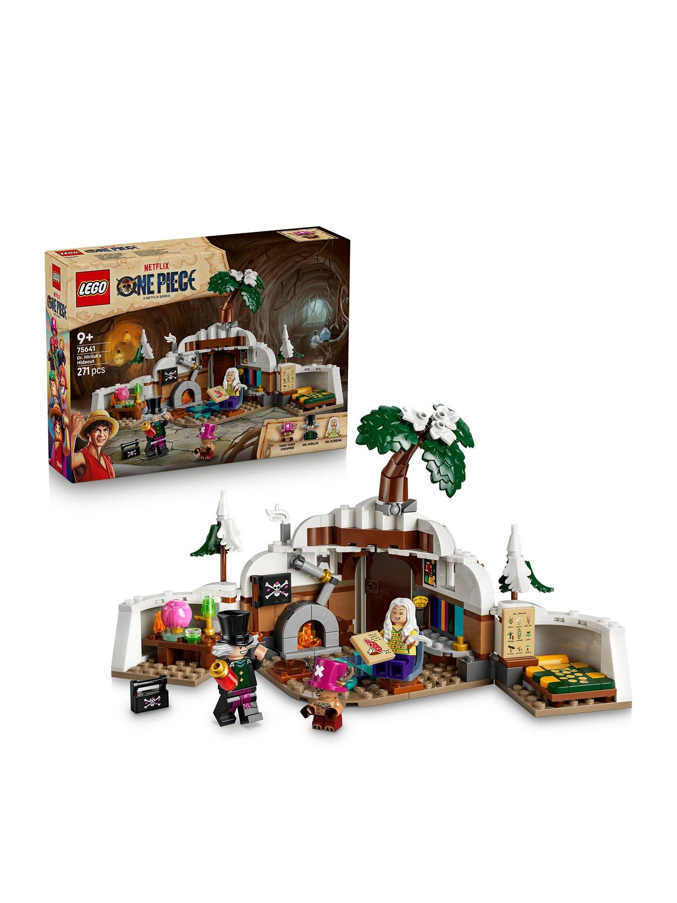 Image 1 of 8 of LEGO One Piece Dr. Hiriluk's Hideout - Building Toy for Kids, Ages 9+ - With 3 Minifigures - 75641