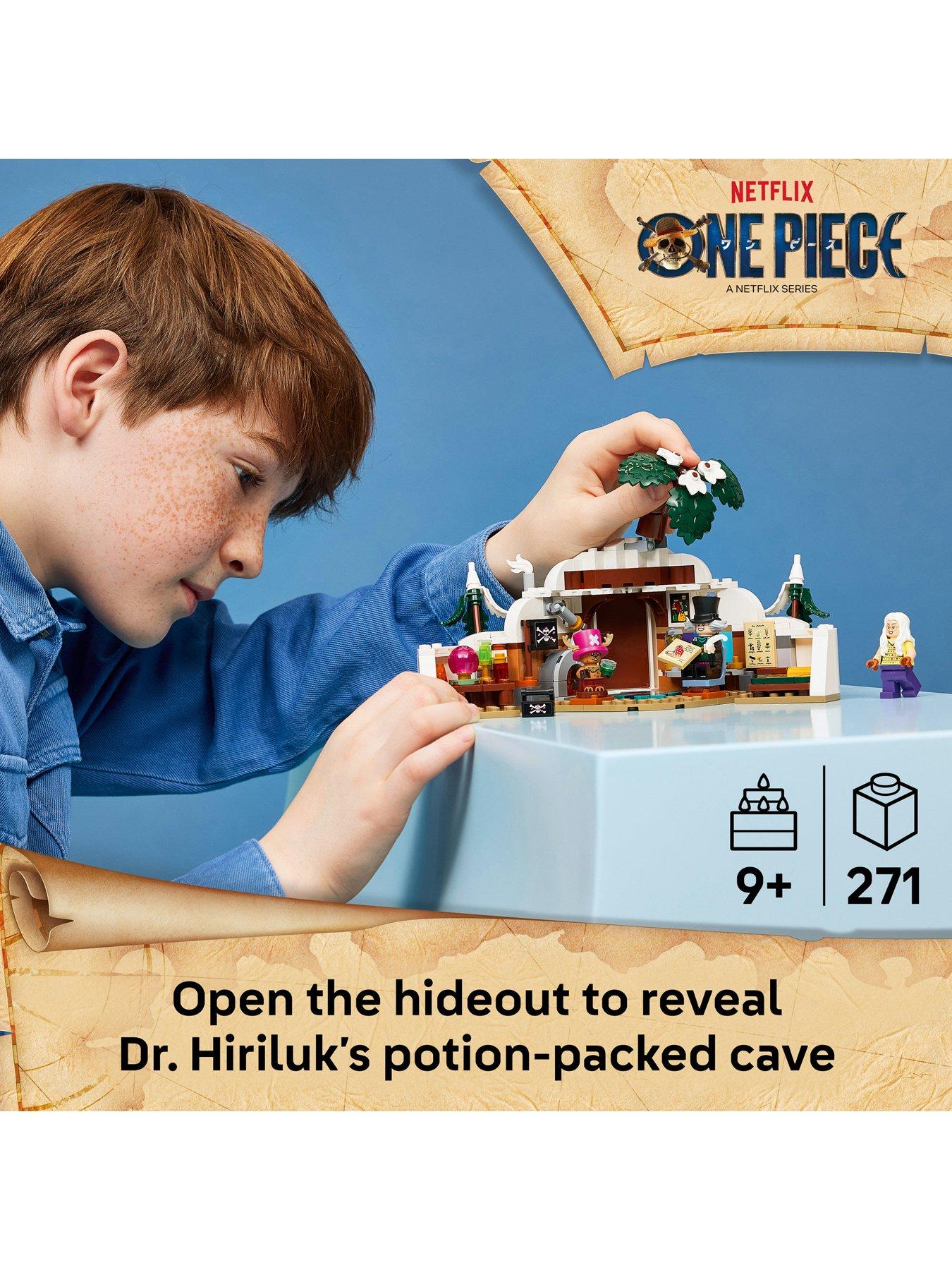 Image 2 of 8 of LEGO One Piece Dr. Hiriluk's Hideout - Building Toy for Kids, Ages 9+ - With 3 Minifigures - 75641