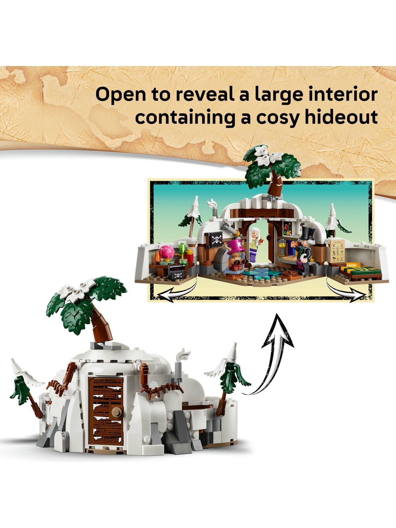 Image 3 of 8 of LEGO One Piece Dr. Hiriluk's Hideout - Building Toy for Kids, Ages 9+ - With 3 Minifigures - 75641