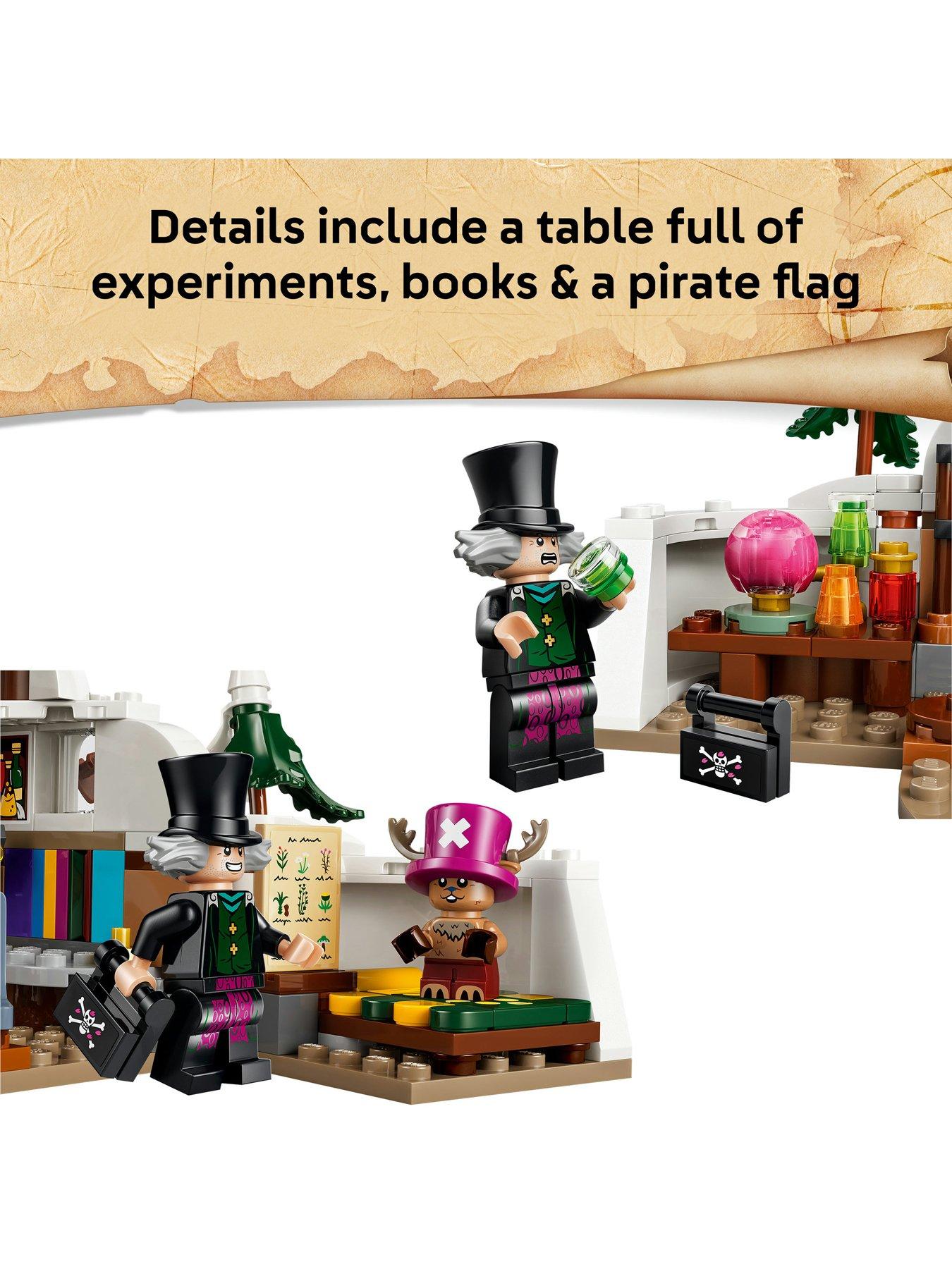 Image 4 of 8 of LEGO One Piece Dr. Hiriluk's Hideout - Building Toy for Kids, Ages 9+ - With 3 Minifigures - 75641