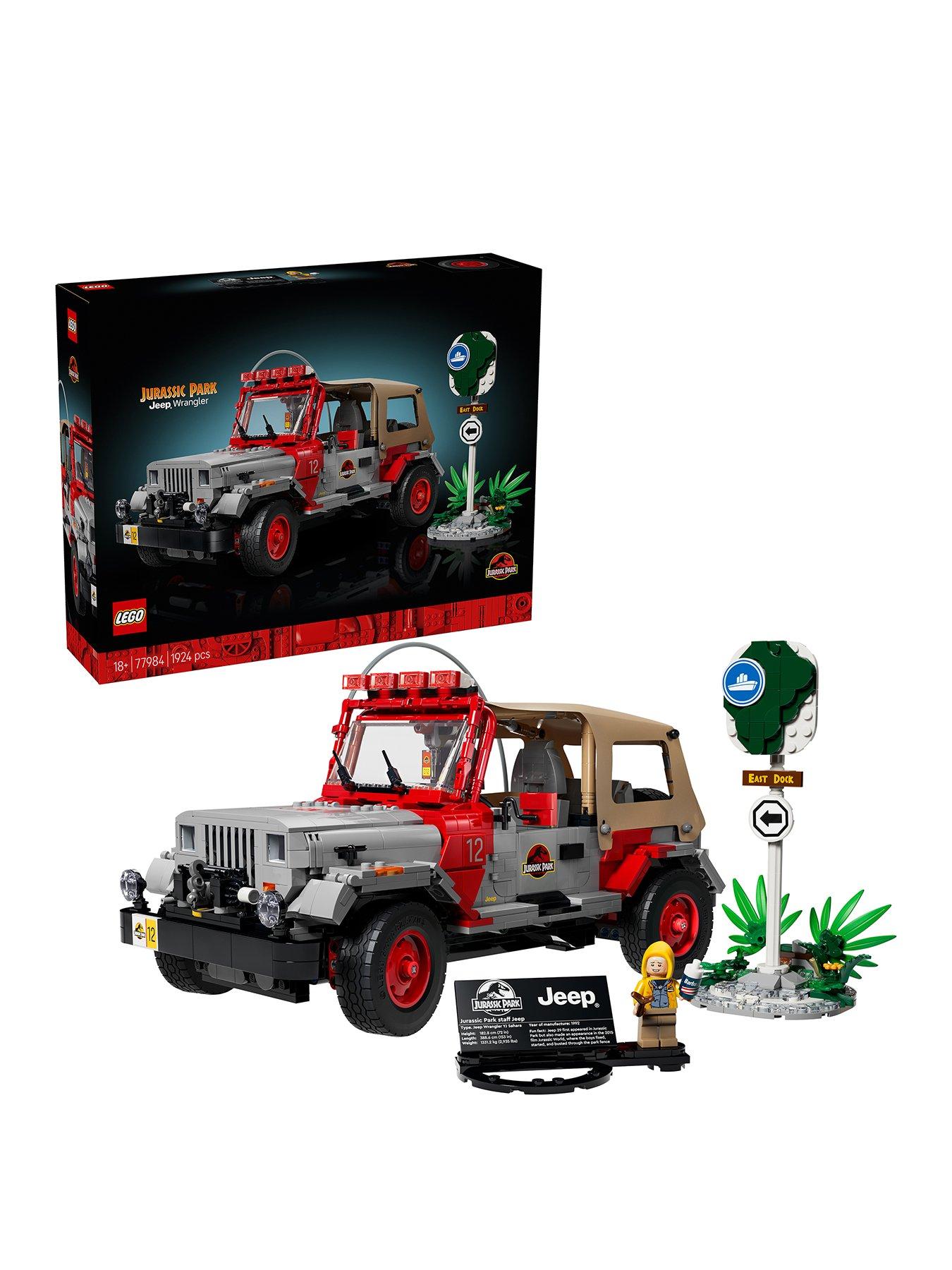 LEGO Jurassic World Jurassic Park Jeep® Wrangler Set 77984