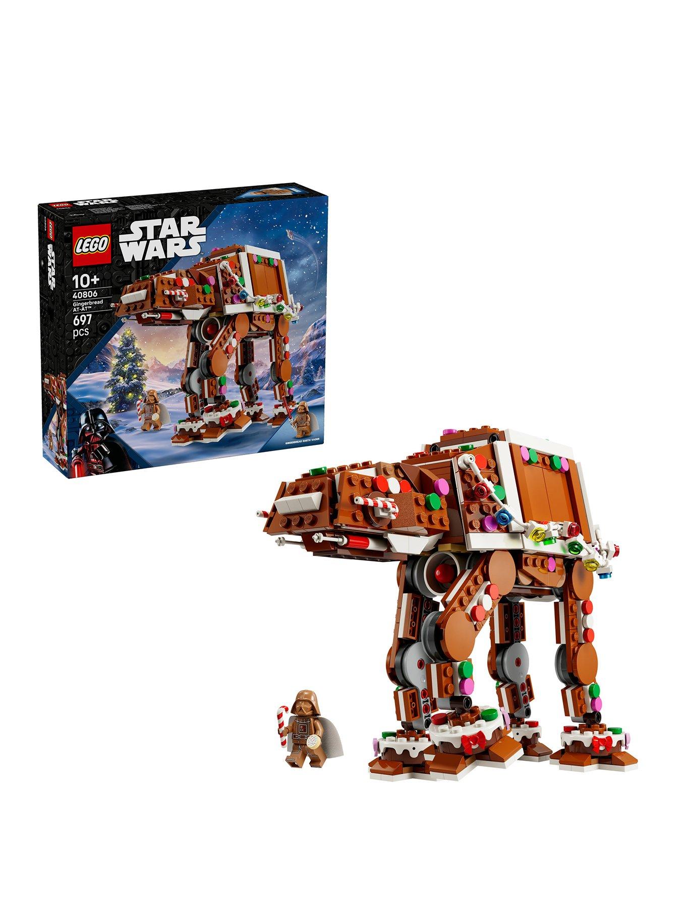 LEGO Gingerbread AT-AT™ Walker, Christmas Craft Building Set 40806