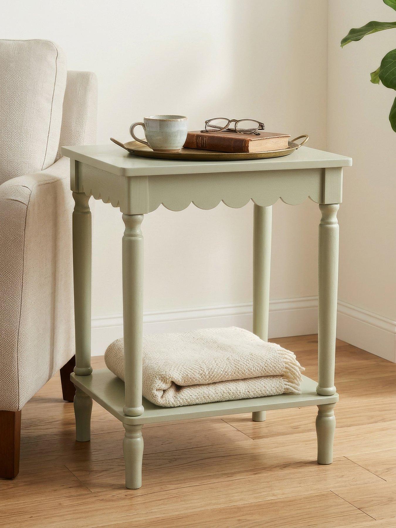 Scottish Everlastings Fauna Side Table Moss Green