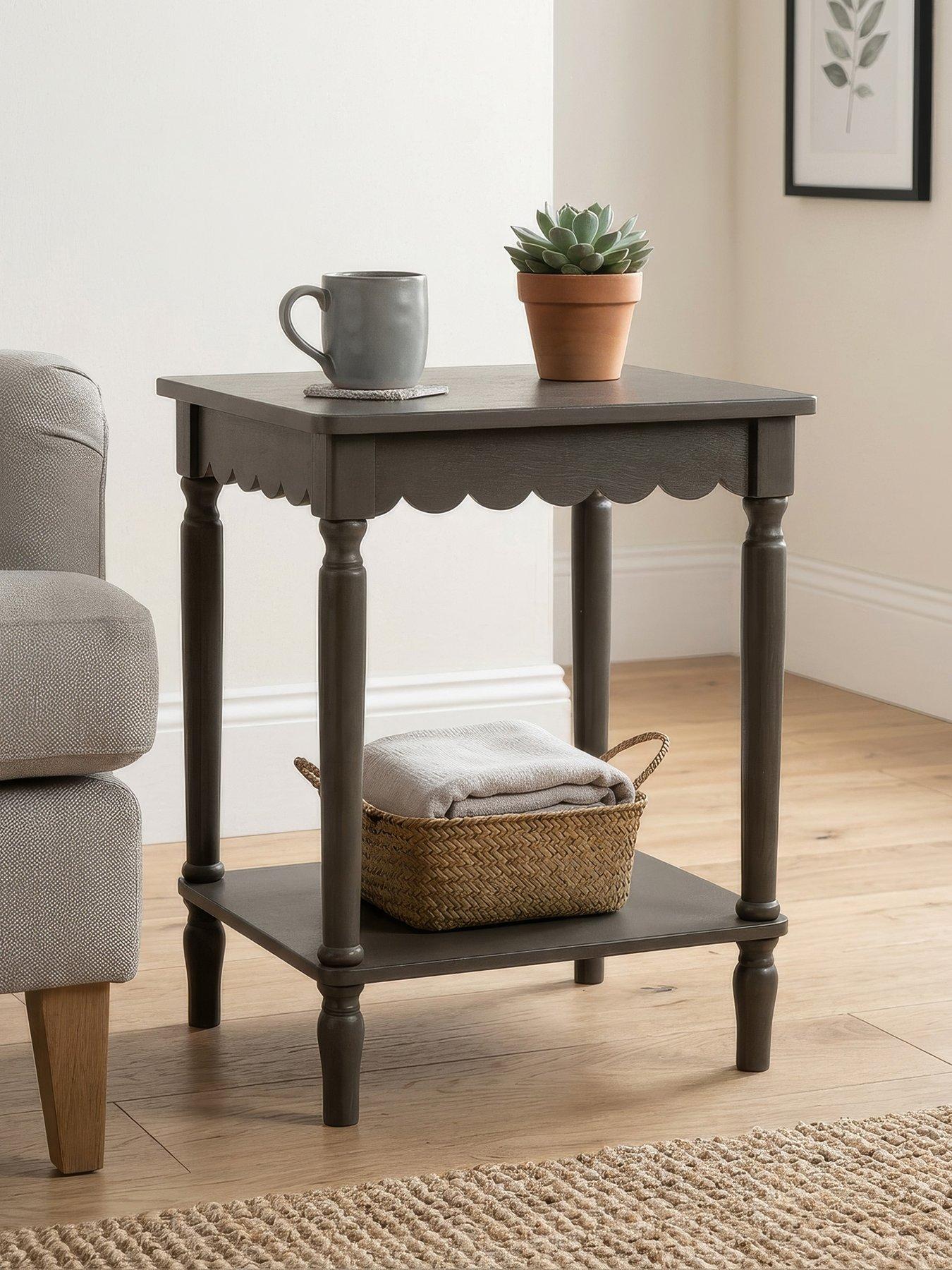 Scottish Everlastings Fauna Side Table - Olive Brown