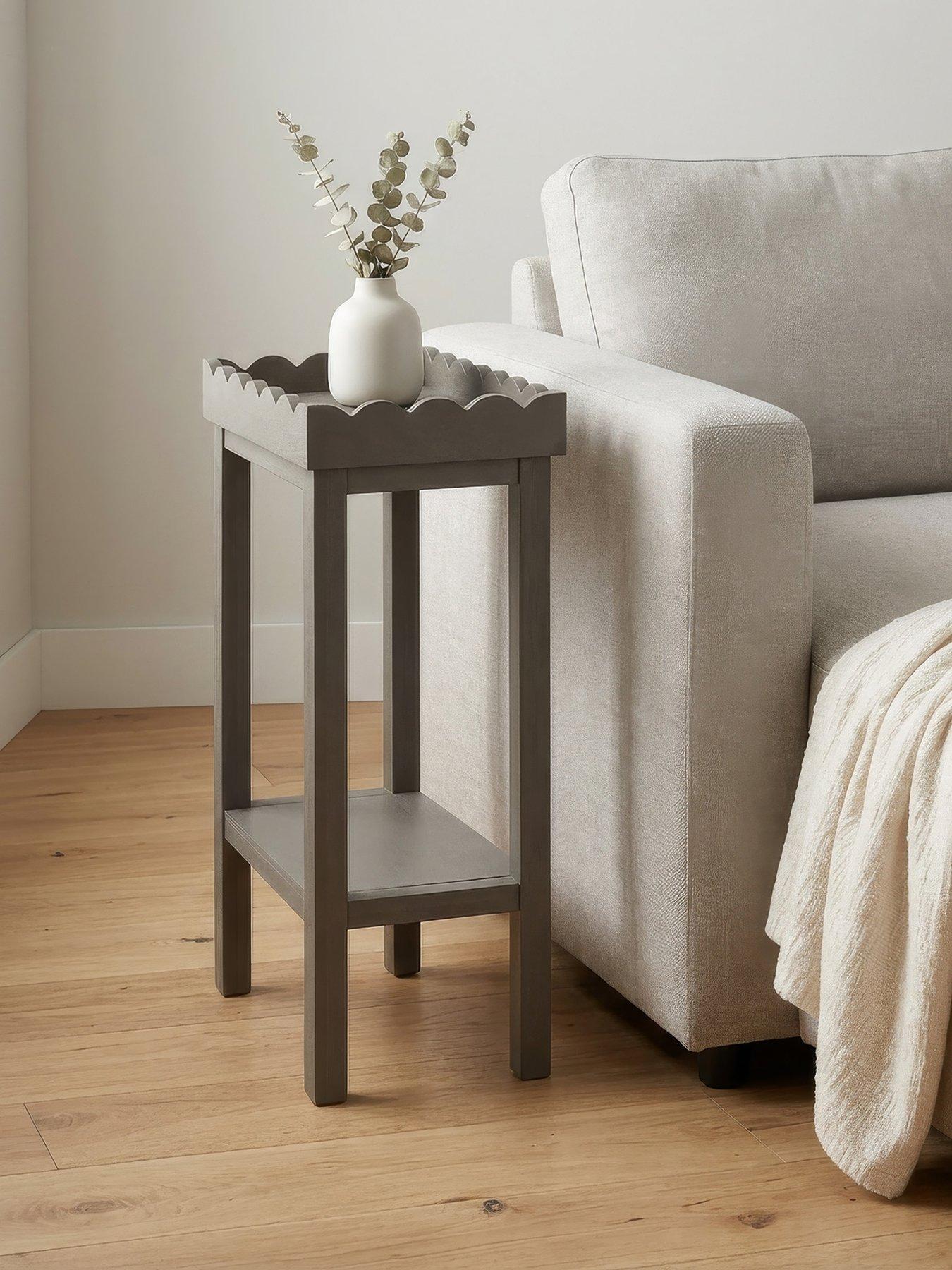 Scottish Everlastings Fauna Sofa Side Table - Olive Brown
