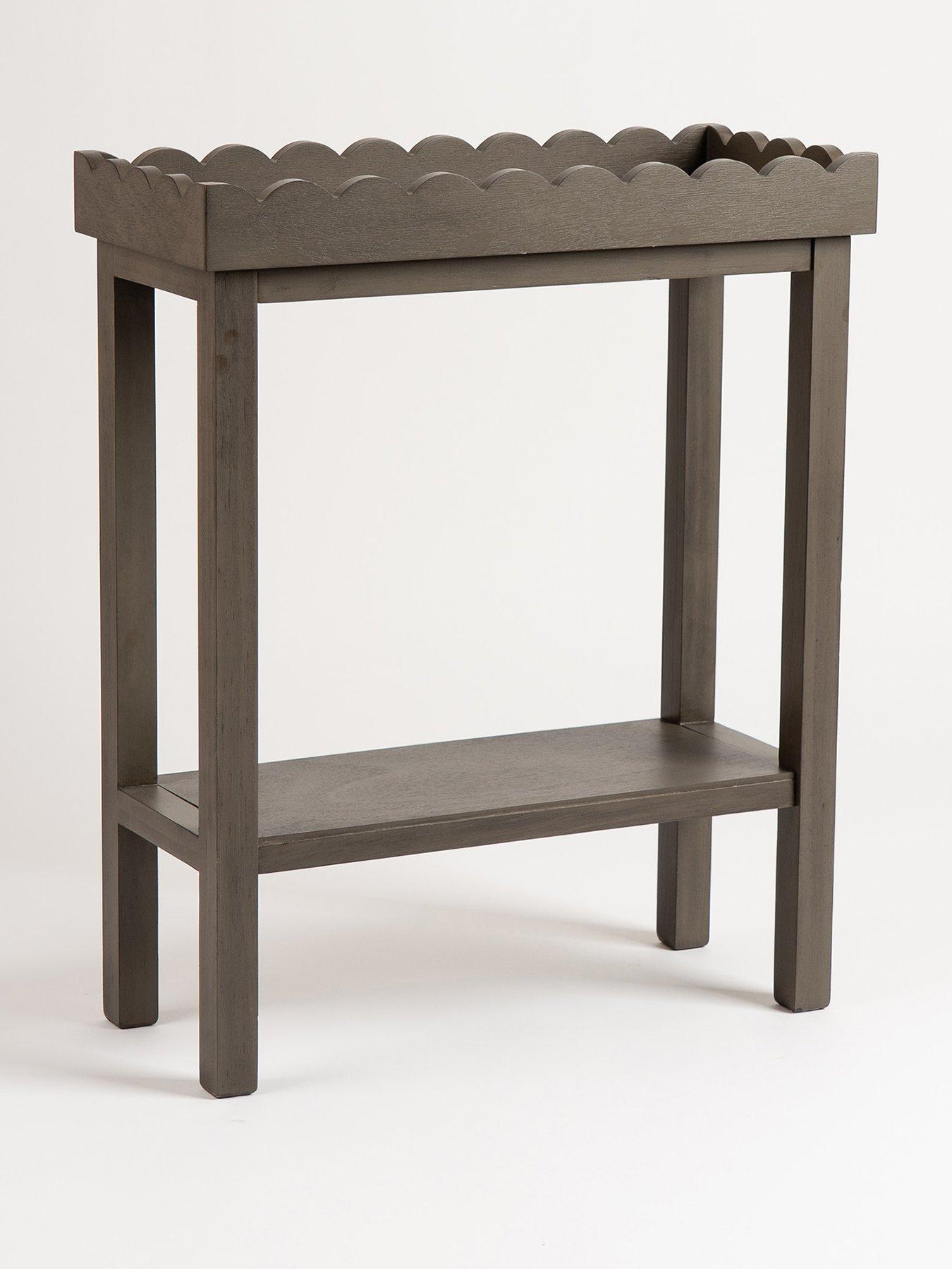 Image 2 of 3 of Scottish Everlastings Fauna Sofa Side Table - Olive Brown