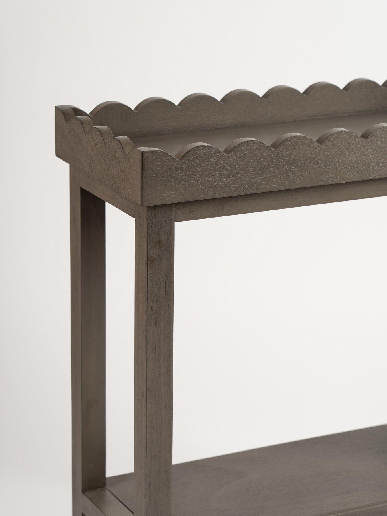 Image 3 of 3 of Scottish Everlastings Fauna Sofa Side Table - Olive Brown