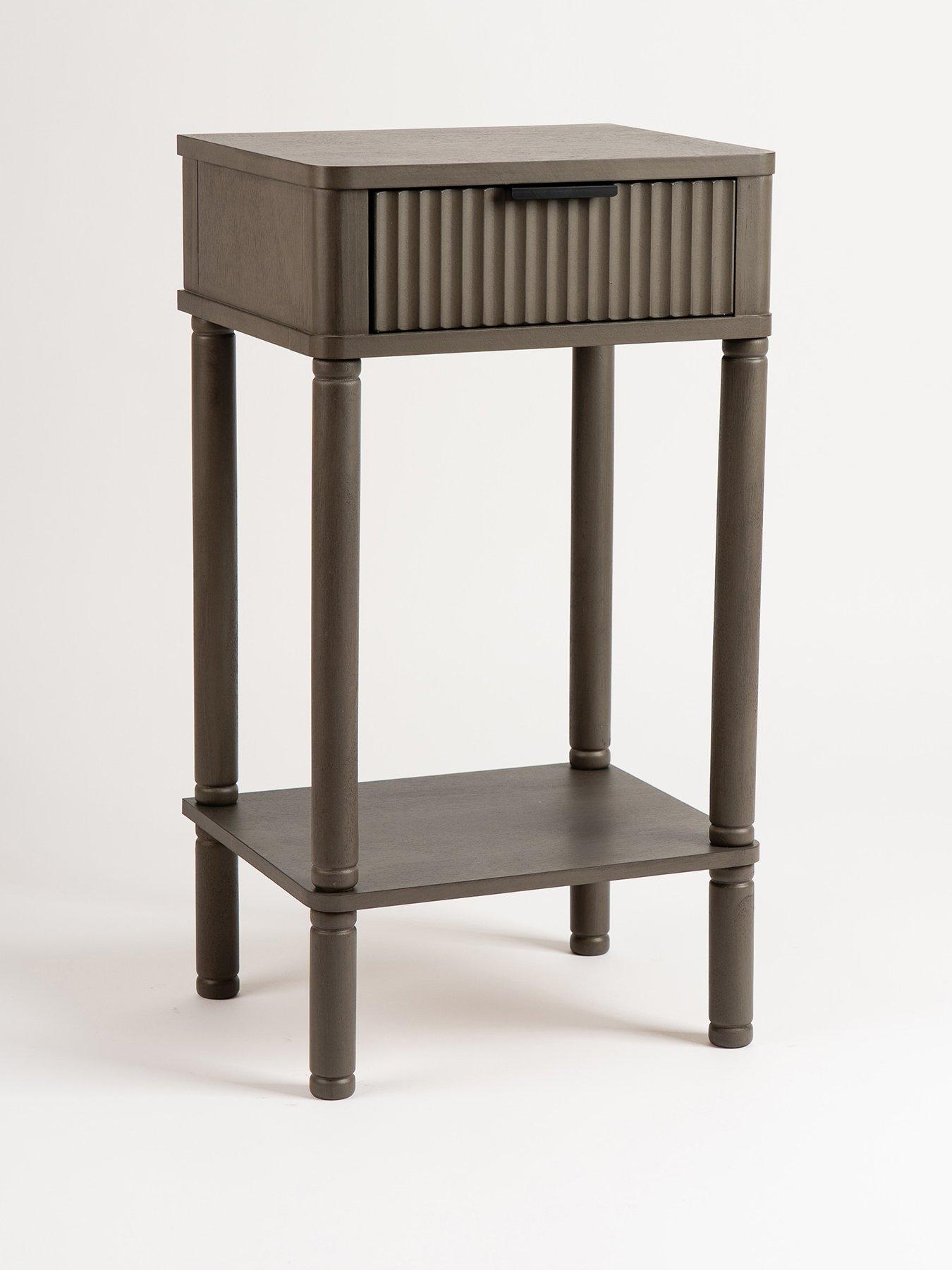 Image 2 of 3 of Scottish Everlastings Cherie Side Table - Olive Brown