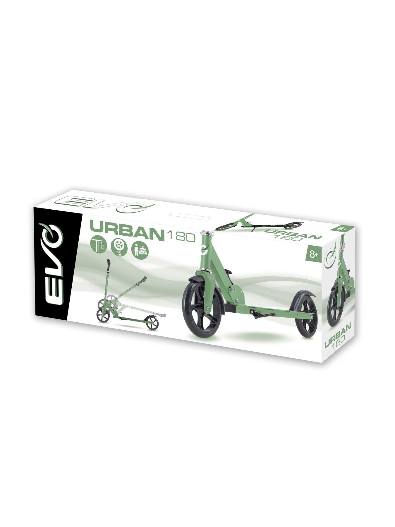 Image 2 of 2 of EVO Urban 180 Big Wheel Scooter - Olive Green