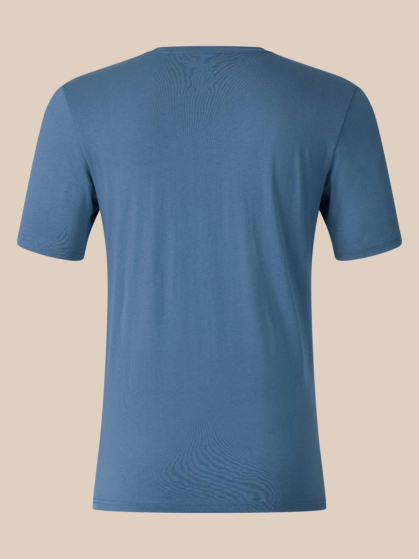 Image 2 of 4 of Castore Mens Training Short Sleeve Graphic T-shirt - Blue