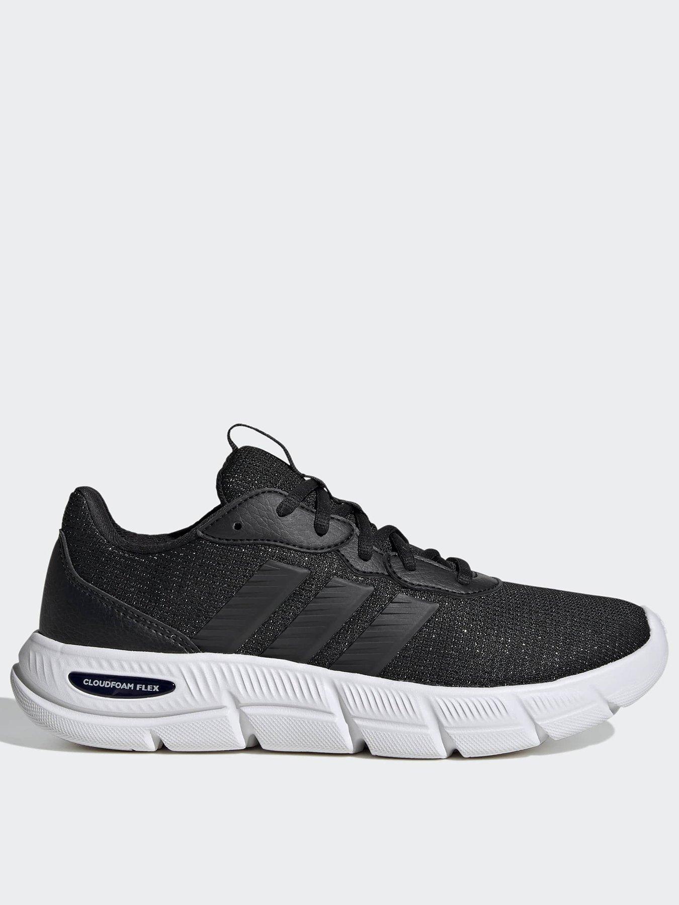 adidas Sportswear Womens Cloudfoam Flex - Laces - Black