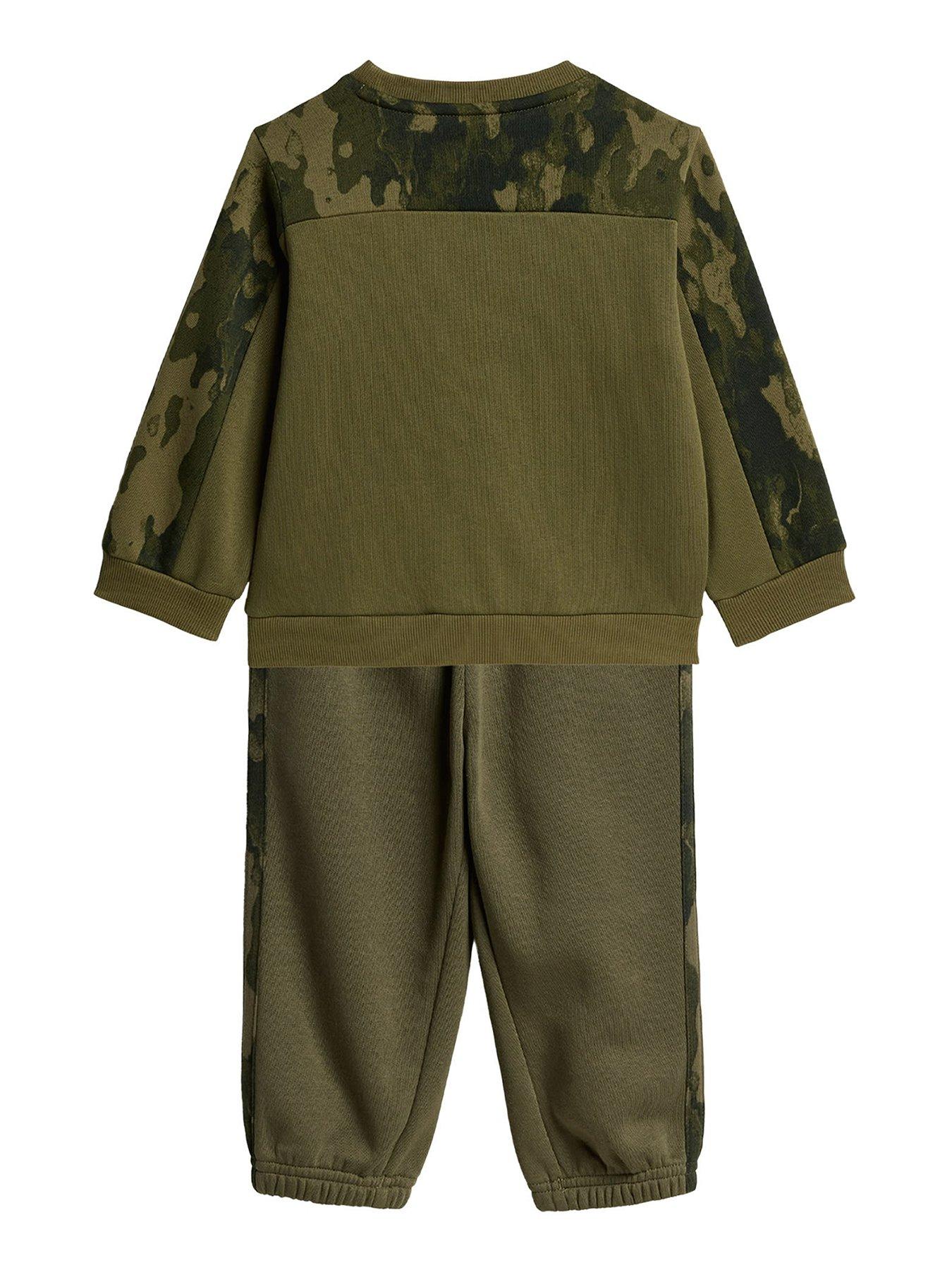 Image 2 of 5 of adidas Sportswear Infant Camo Sweat Set