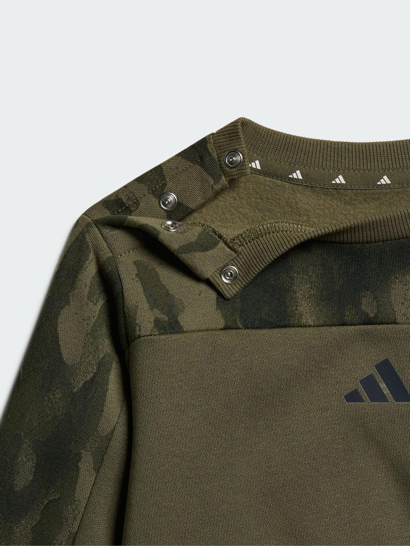 Image 3 of 5 of adidas Sportswear Infant Camo Sweat Set